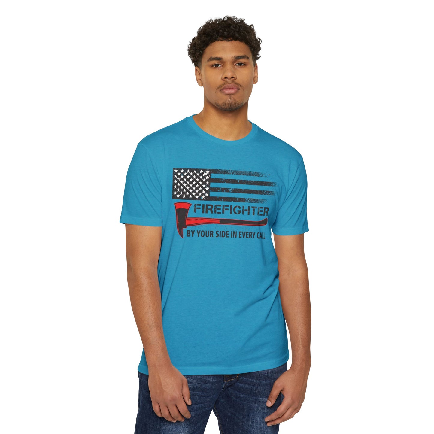 Firefighter Pride T-Shirt – By Your Side in Every Call