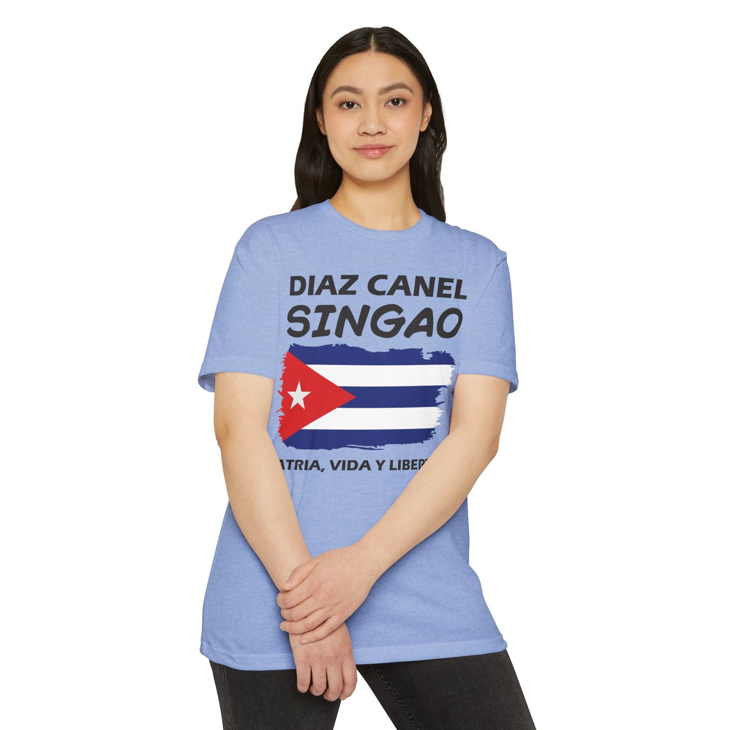 Díaz-Canel Singao Patriótica Camiseta