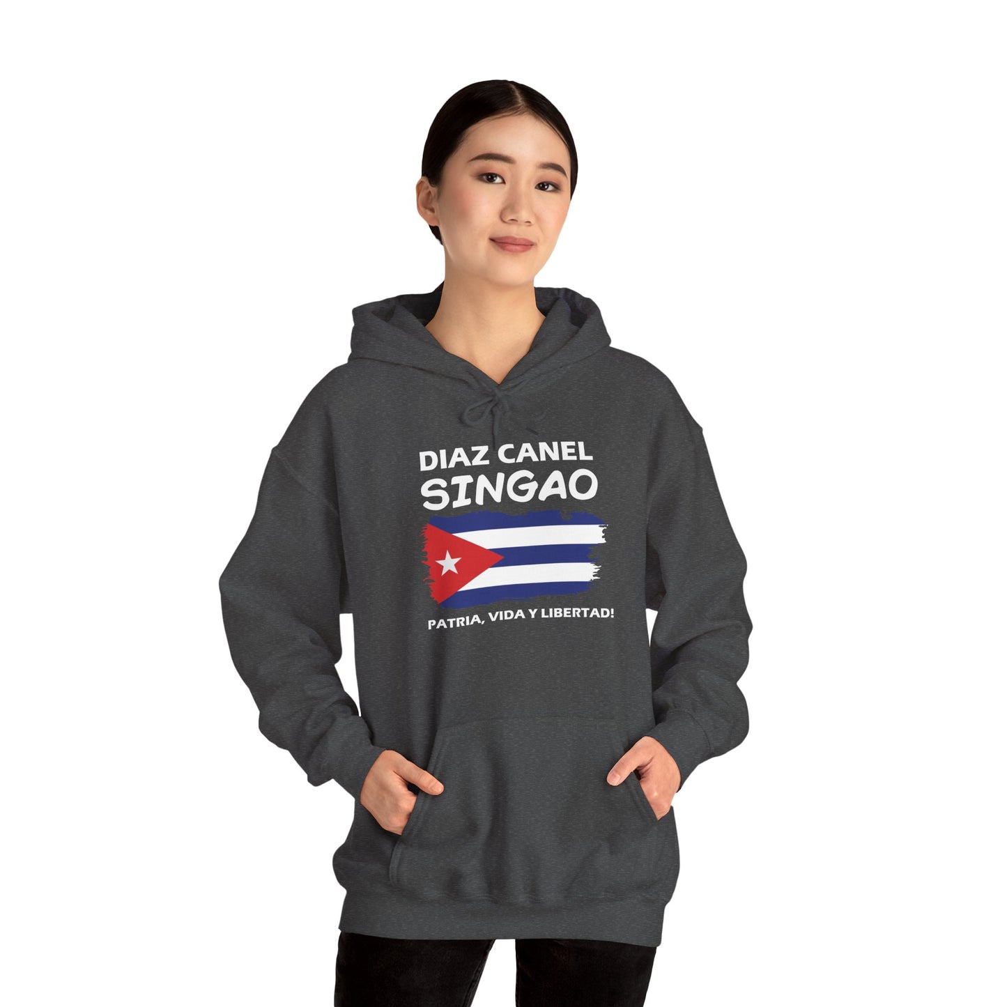 Díaz Canel Singao Patriótico Hoodie