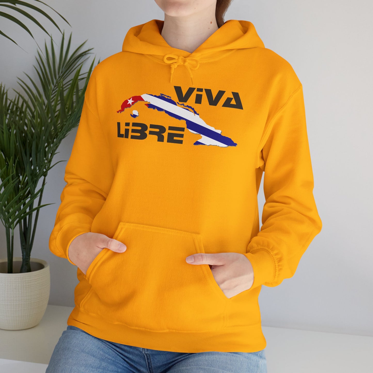Viva Cuba Libre Patriótico Hoodie