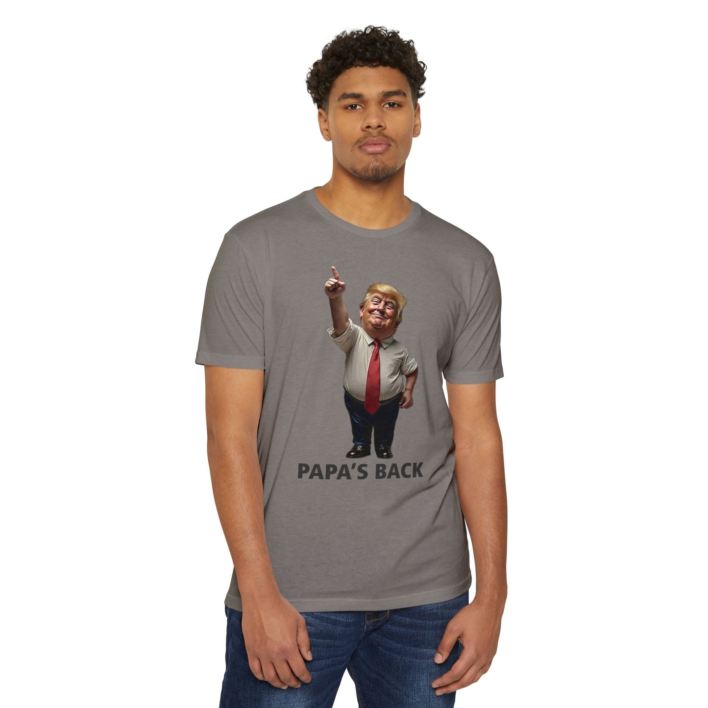Papa's Back Patriotic T-Shirt