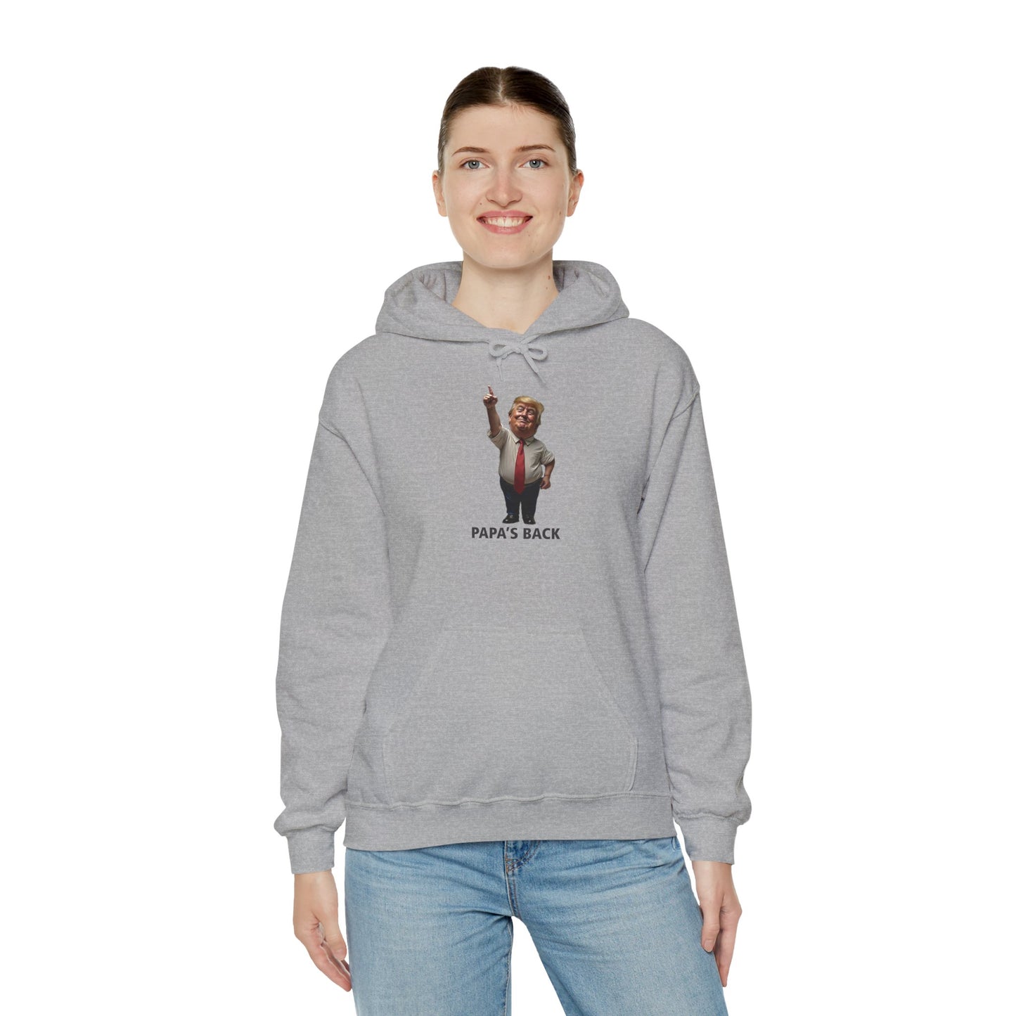 Papa's Back Patriotic Hoodie