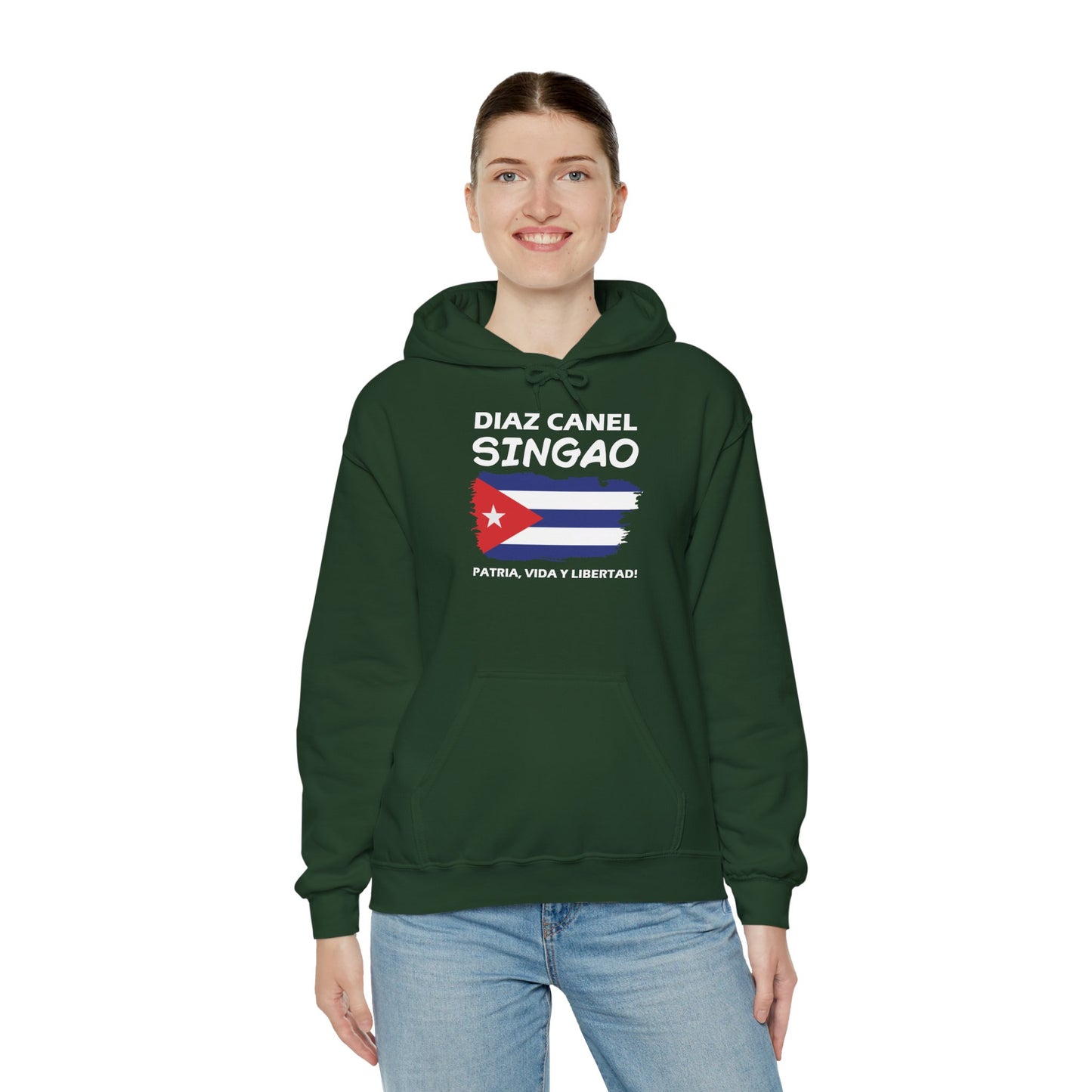 Díaz Canel Singao Patriótico Hoodie