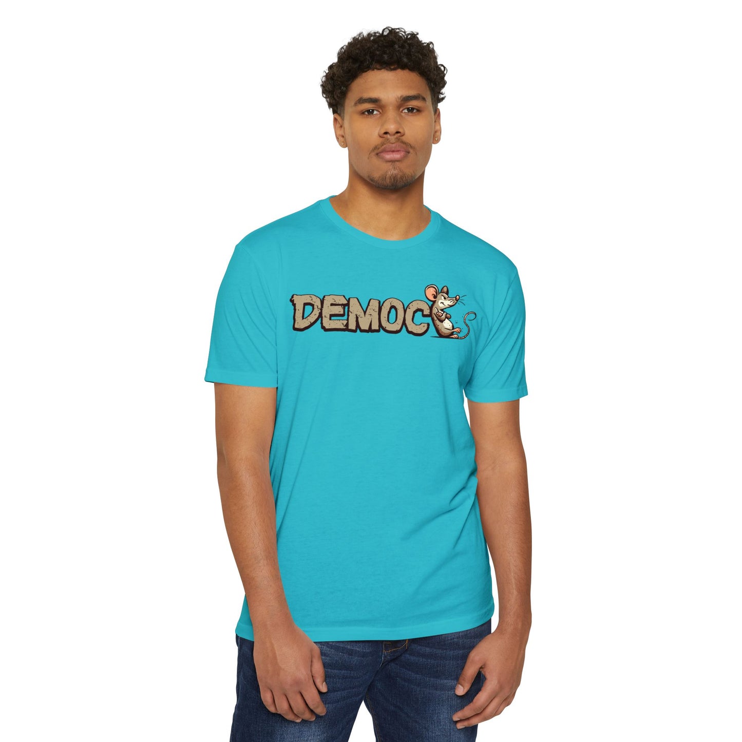 Democ-Rat Funny Political T-Shirt