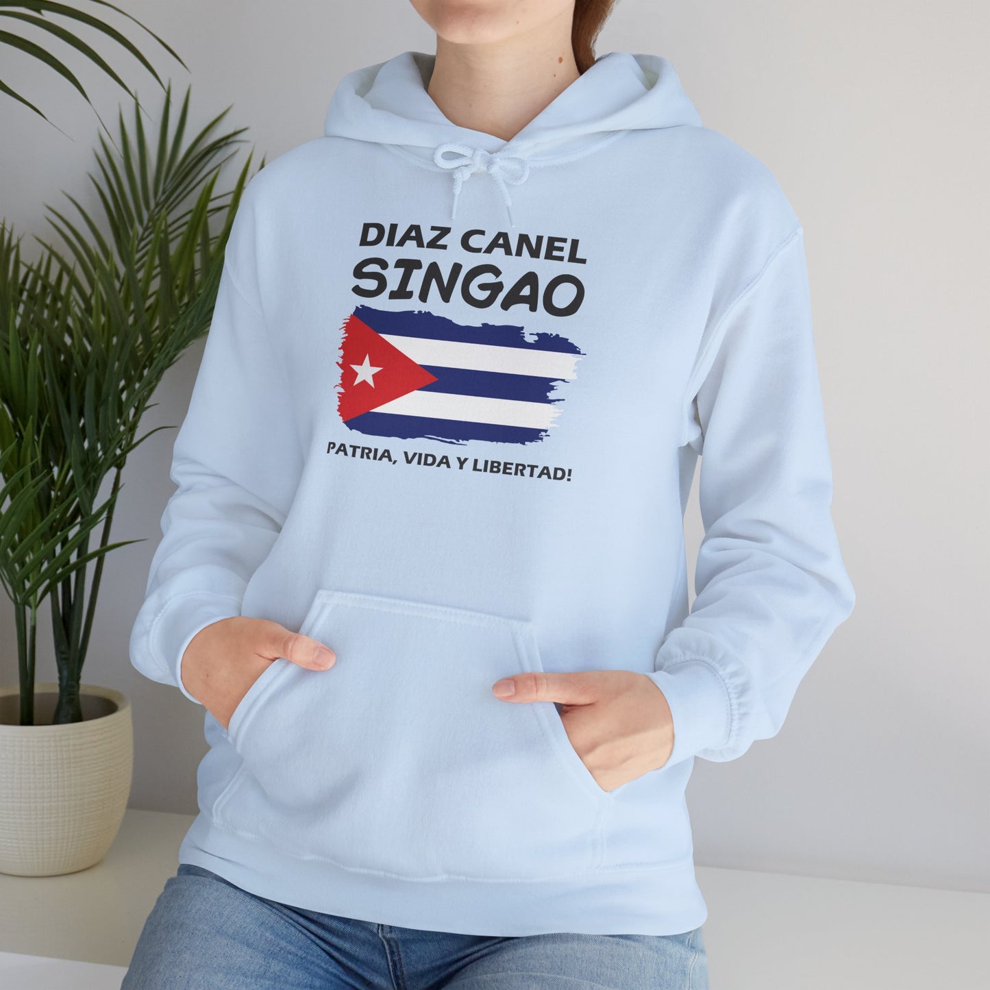 Díaz Canel Singao Patriótico Hoodie