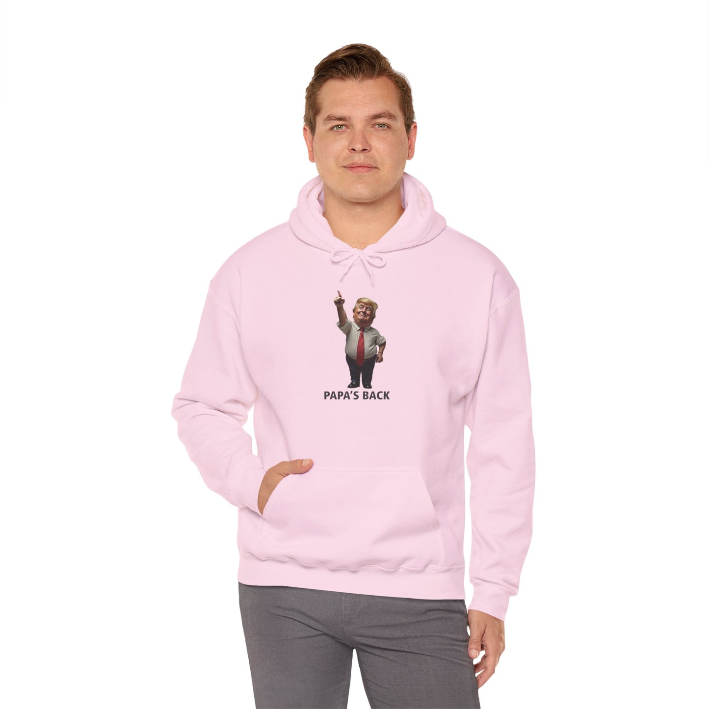 Papa's Back Patriotic Hoodie