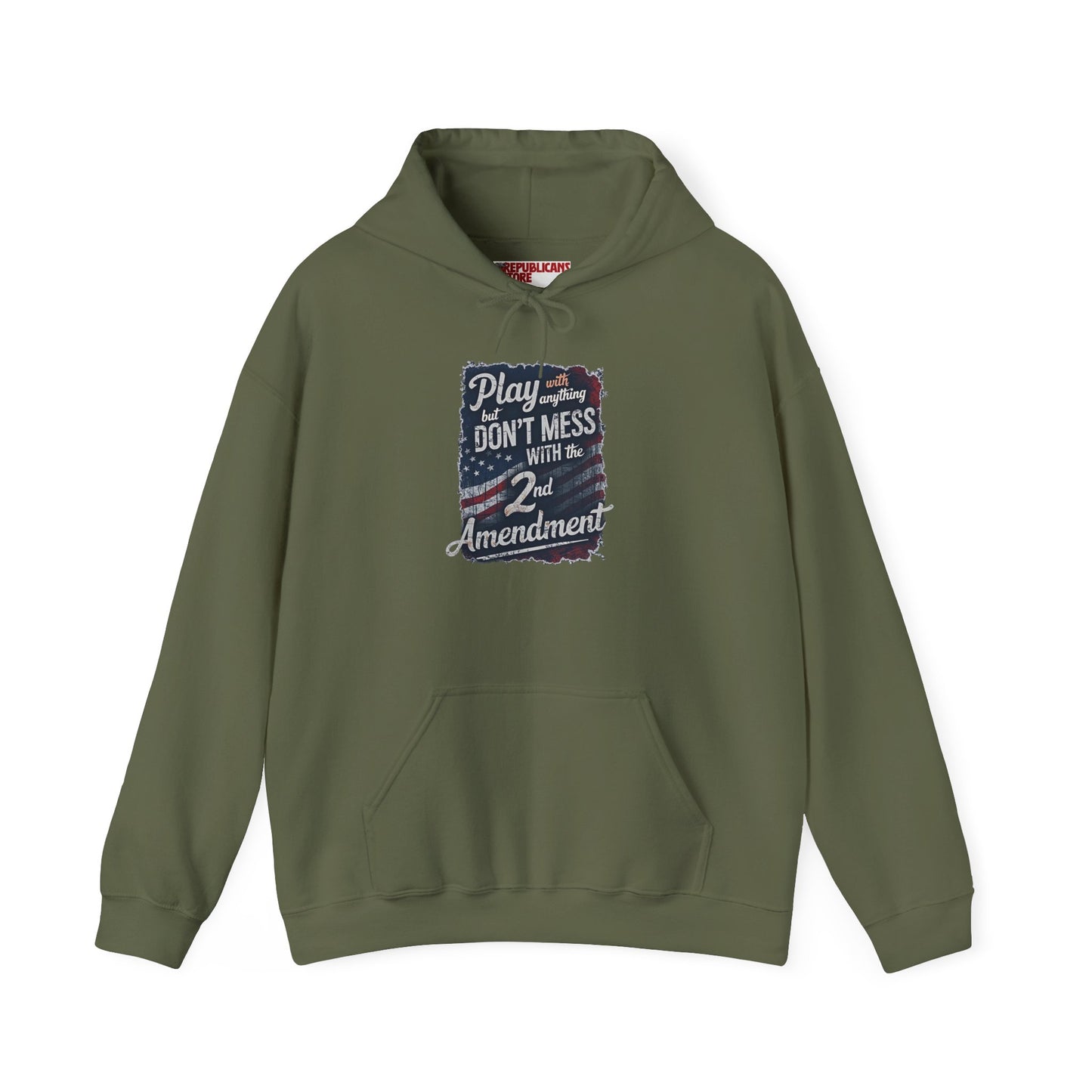 Don't Mess with the 2nd Amendment Patriotic Hoodie