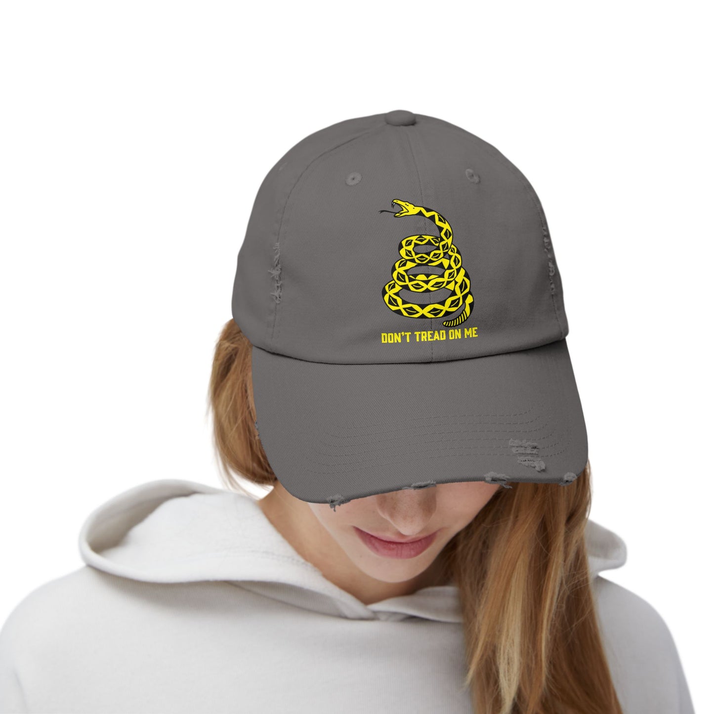 Don't Tread on Me Patriotic Printed Hat