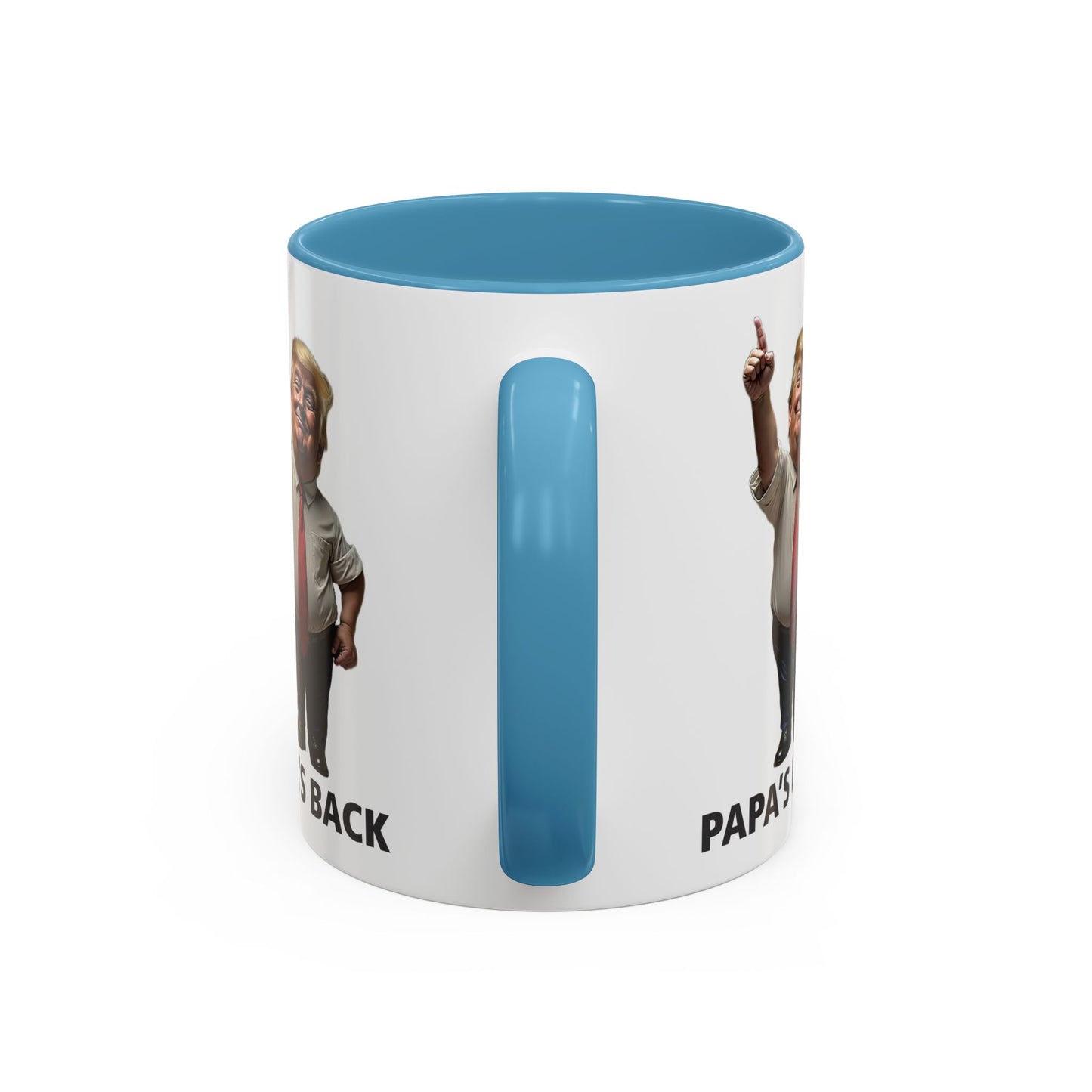 Papa's Back Patriotic Coffee Mug