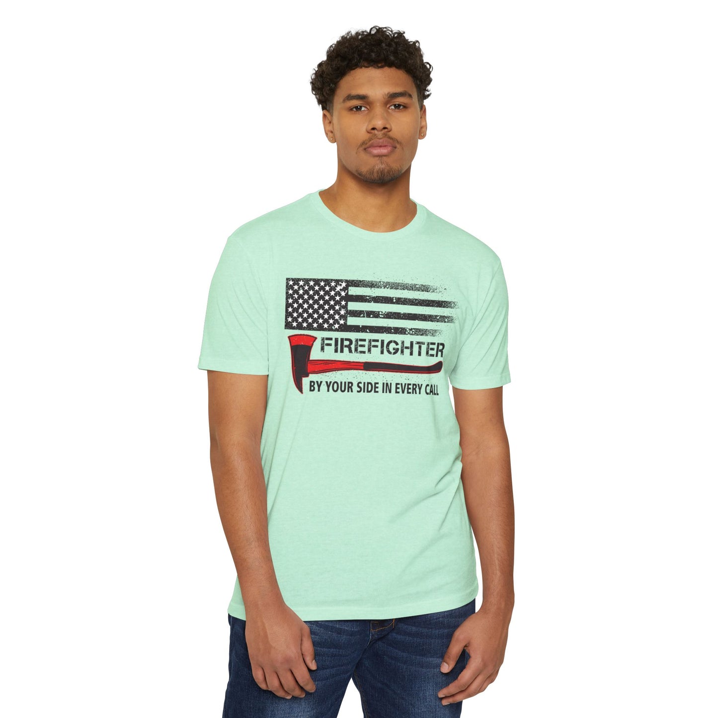 Firefighter Pride T-Shirt – By Your Side in Every Call