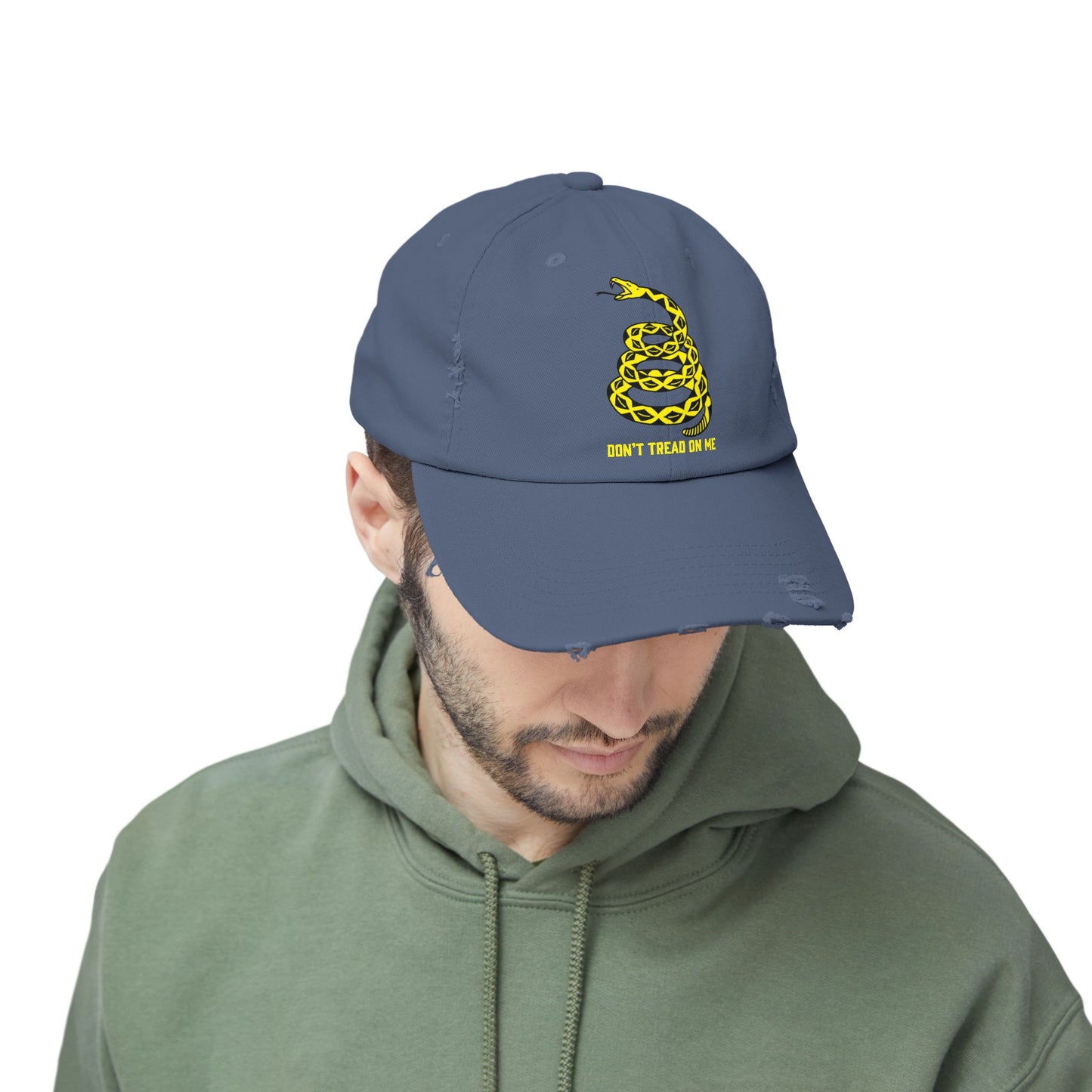 Don't Tread on Me Patriotic Printed Hat
