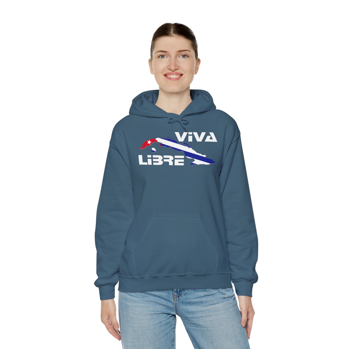 Viva Cuba Libre Patriótico Hoodie