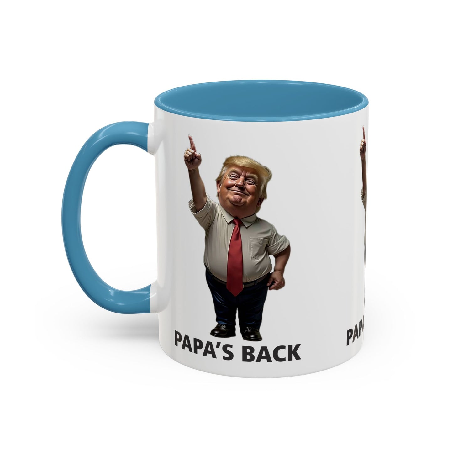 Papa's Back Patriotic Coffee Mug
