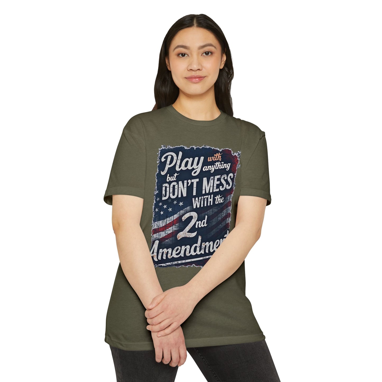 Don't Mess with the 2nd Amendment Patriotic T-Shirt