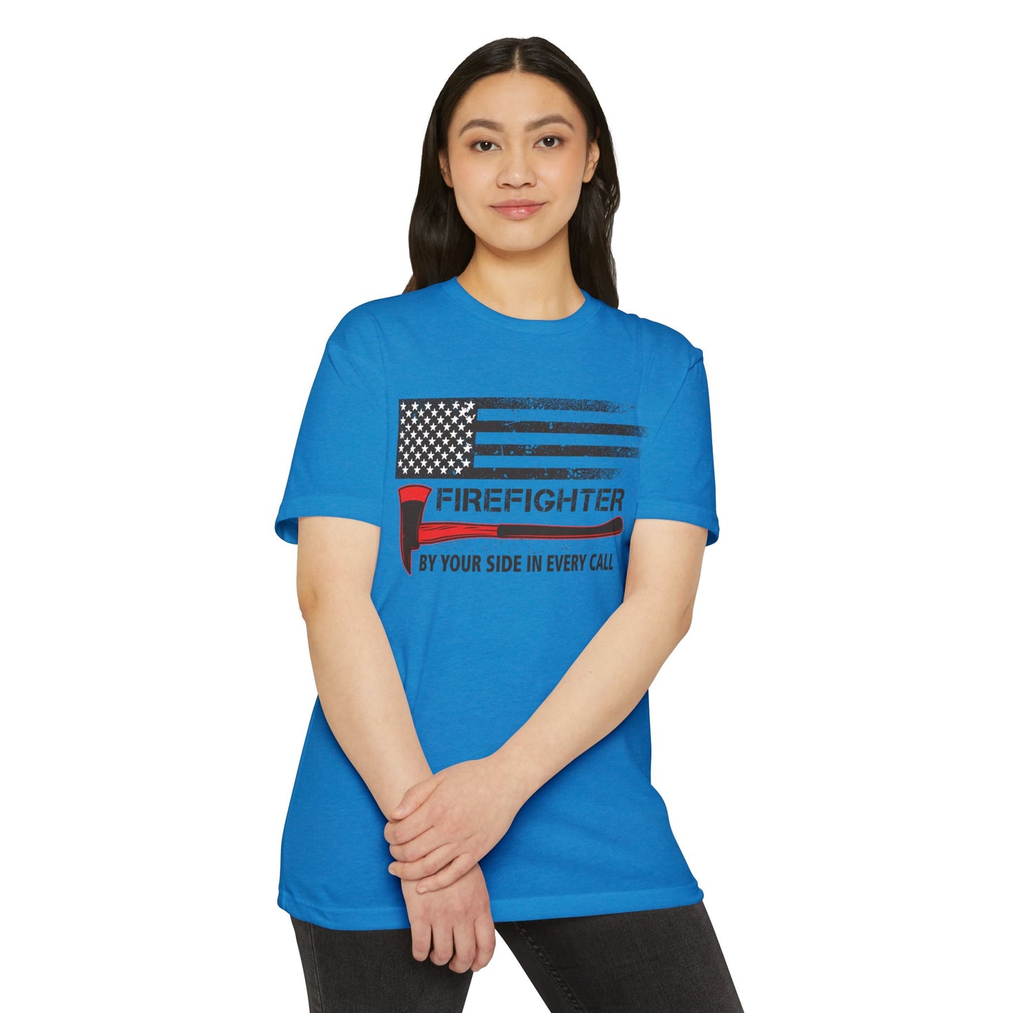 Firefighter Pride T-Shirt – By Your Side in Every Call