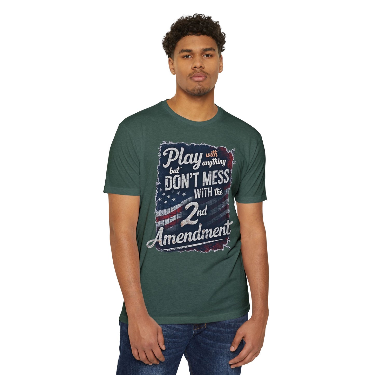 Don't Mess with the 2nd Amendment Patriotic T-Shirt
