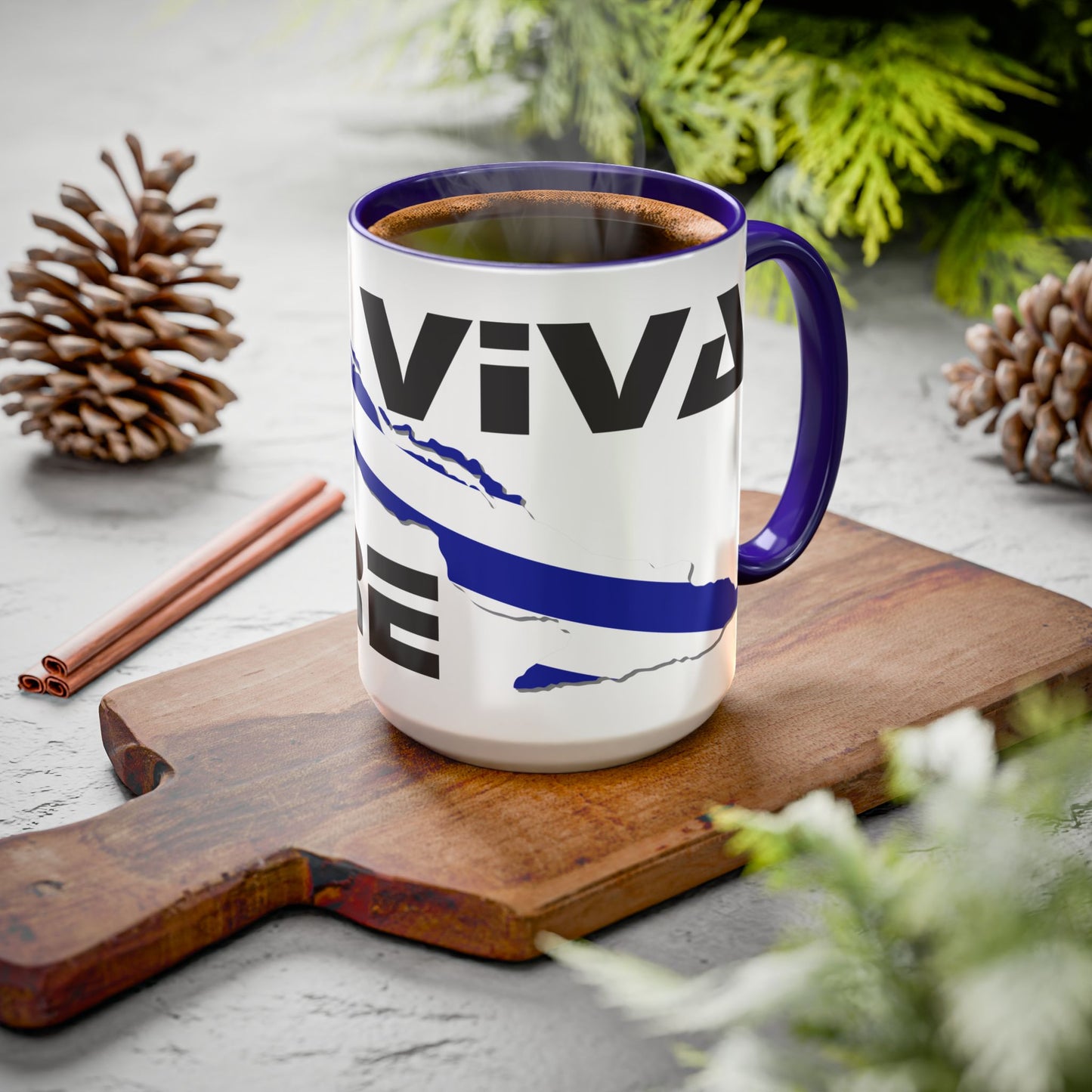 Viva Cuba Libre Patriótica Taza