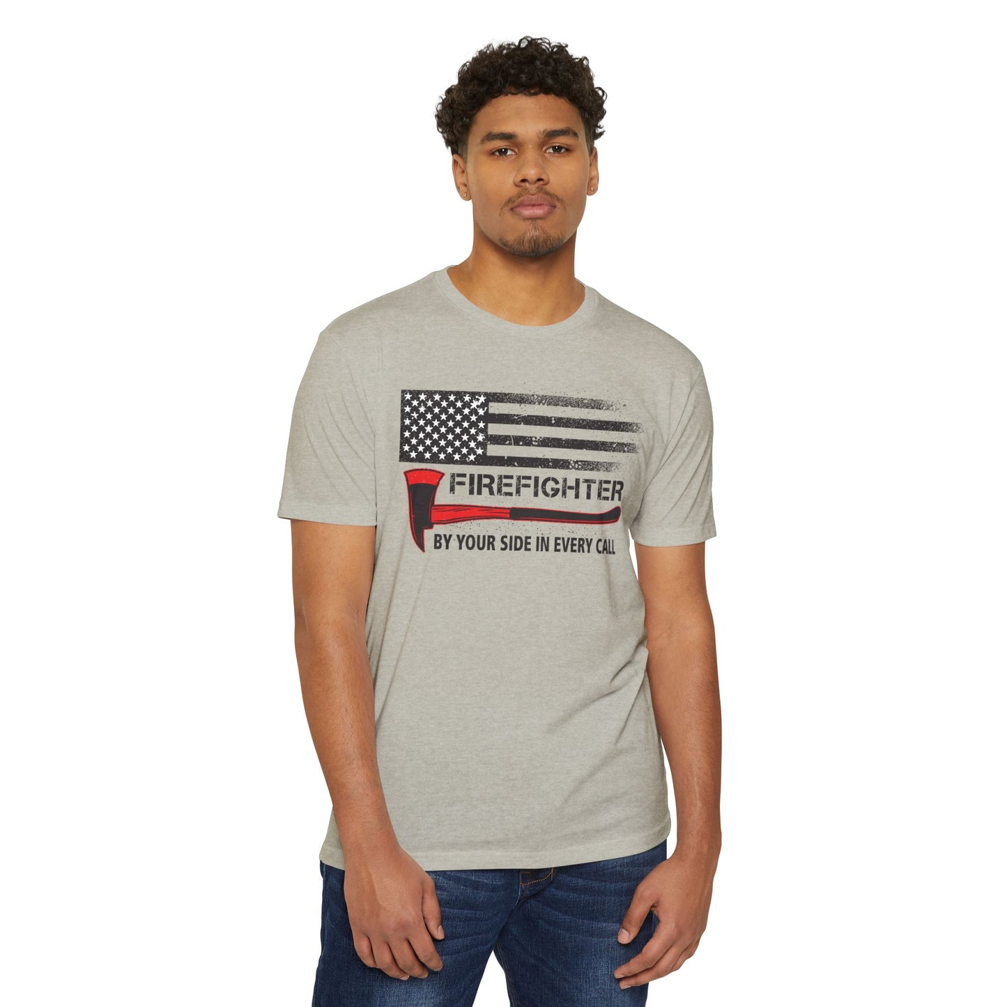 Firefighter Pride T-Shirt – By Your Side in Every Call
