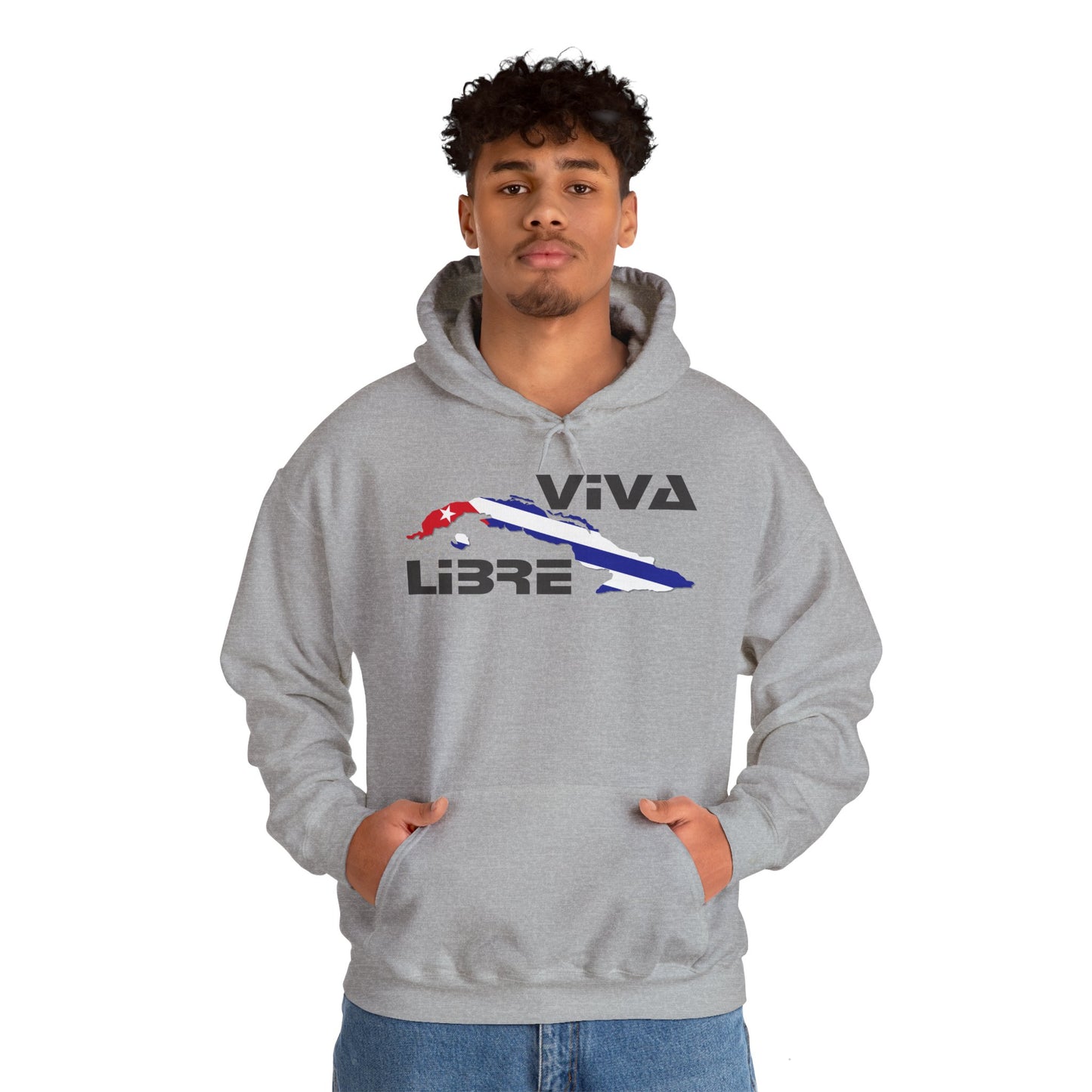 Viva Cuba Libre Patriótico Hoodie