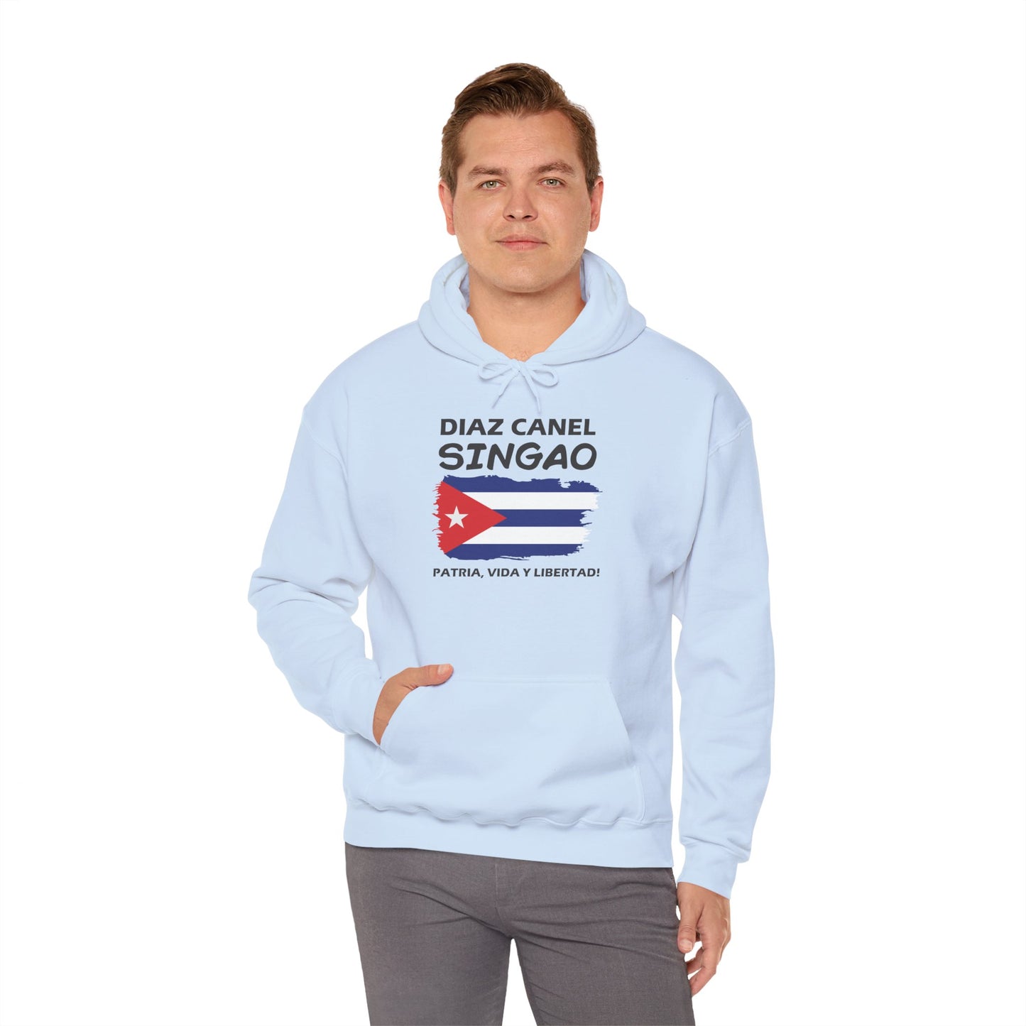 Díaz Canel Singao Patriótico Hoodie
