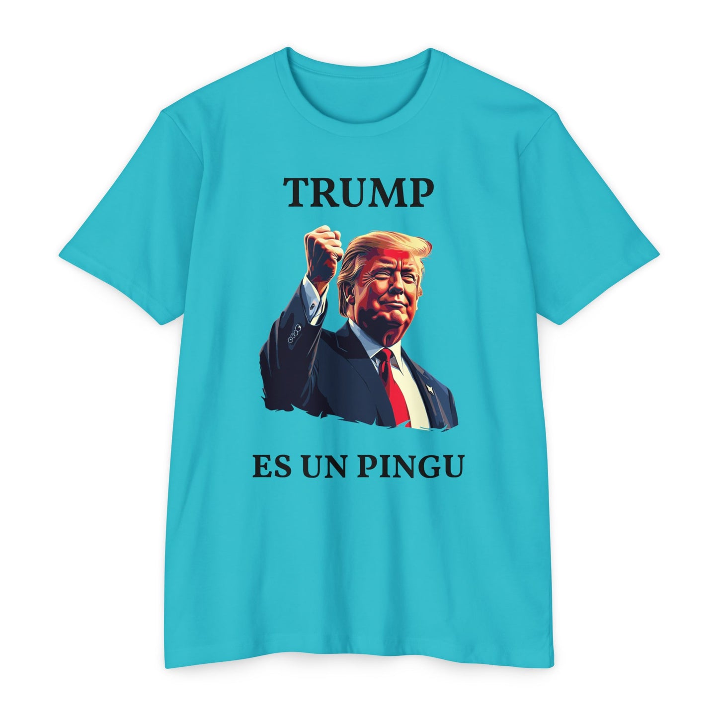 Trump es un Pingú Patriótica Camiseta
