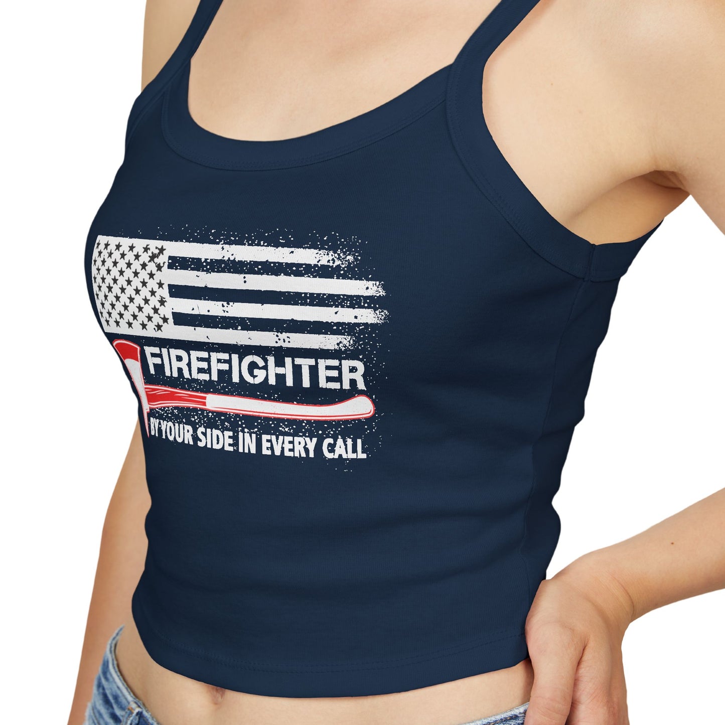 Firefighter Pride Tank Top – By Your Side in Every Call