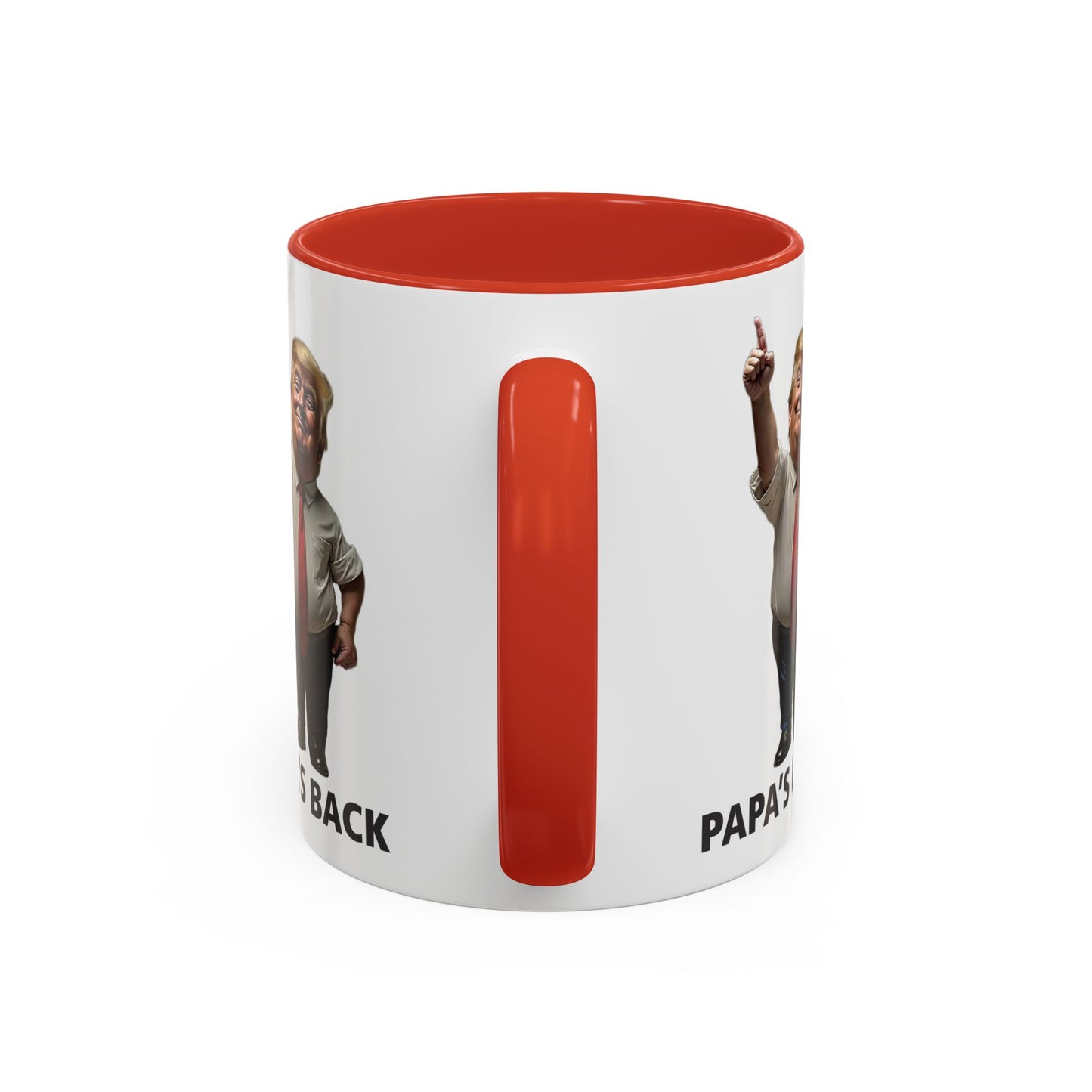 Papa's Back Patriotic Coffee Mug