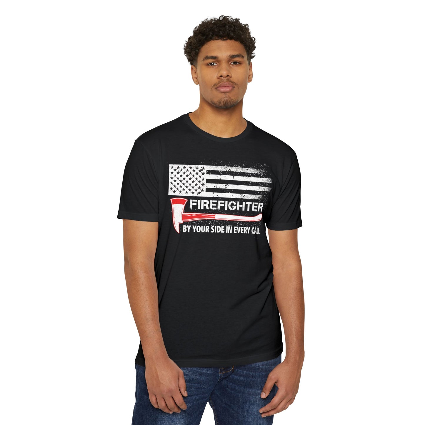 Firefighter Pride T-Shirt – By Your Side in Every Call