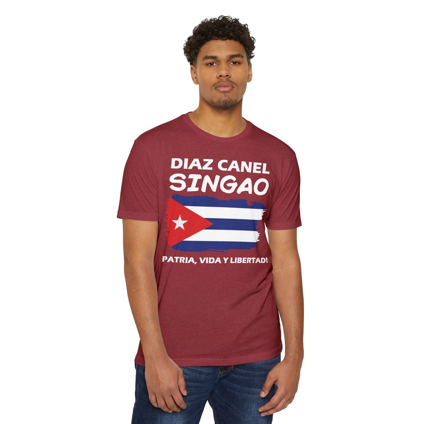 Díaz-Canel Singao Patriótica Camiseta