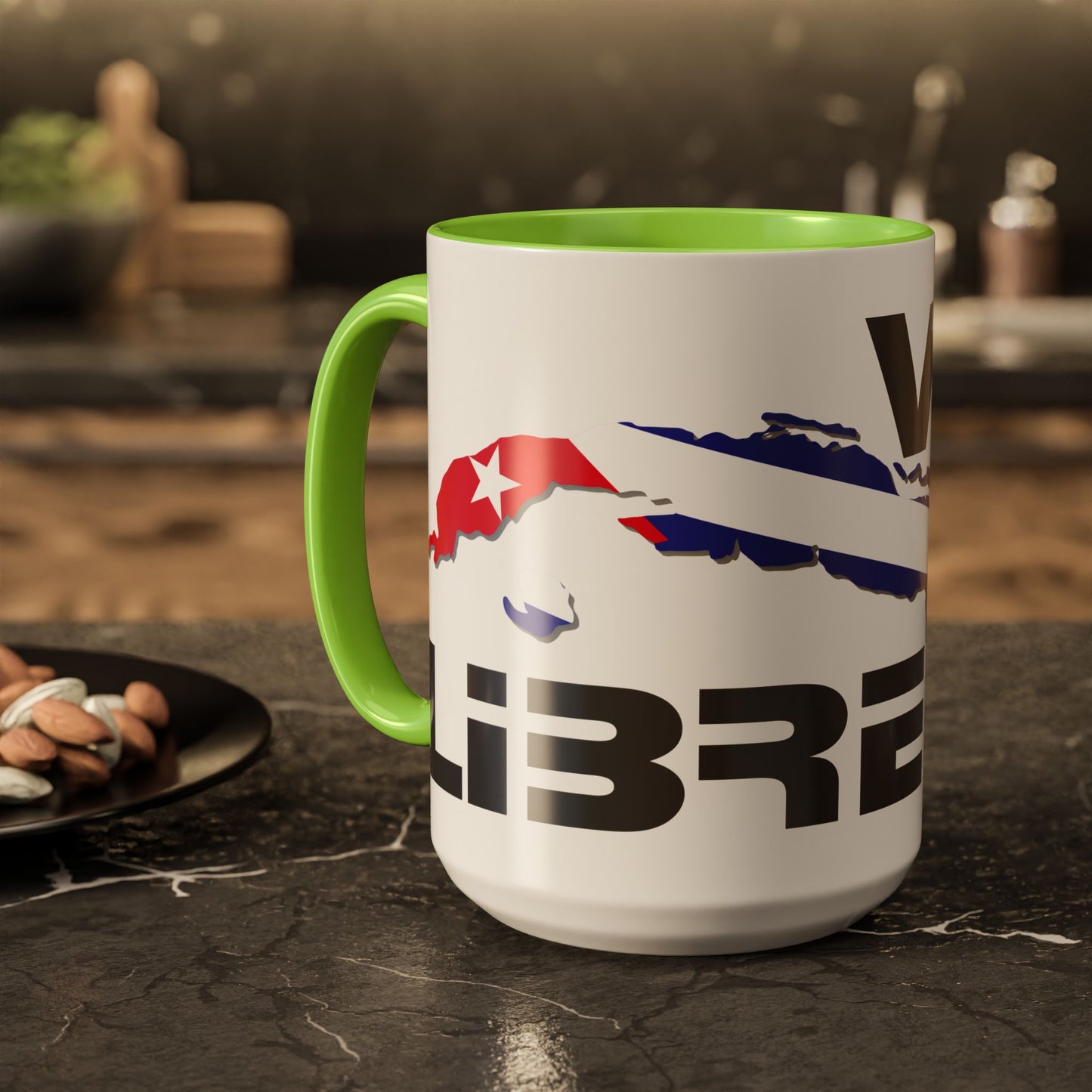 Viva Cuba Libre Patriótica Taza