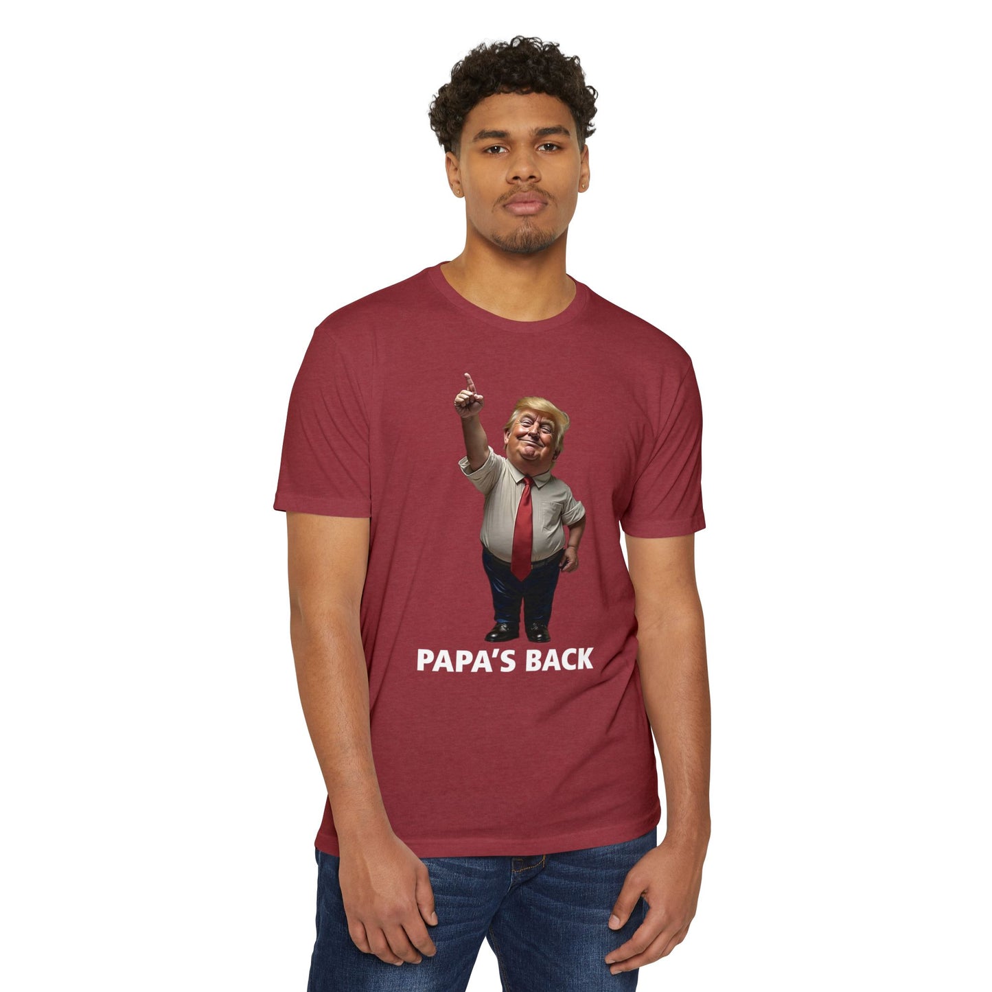 Papa's Back Patriotic T-Shirt