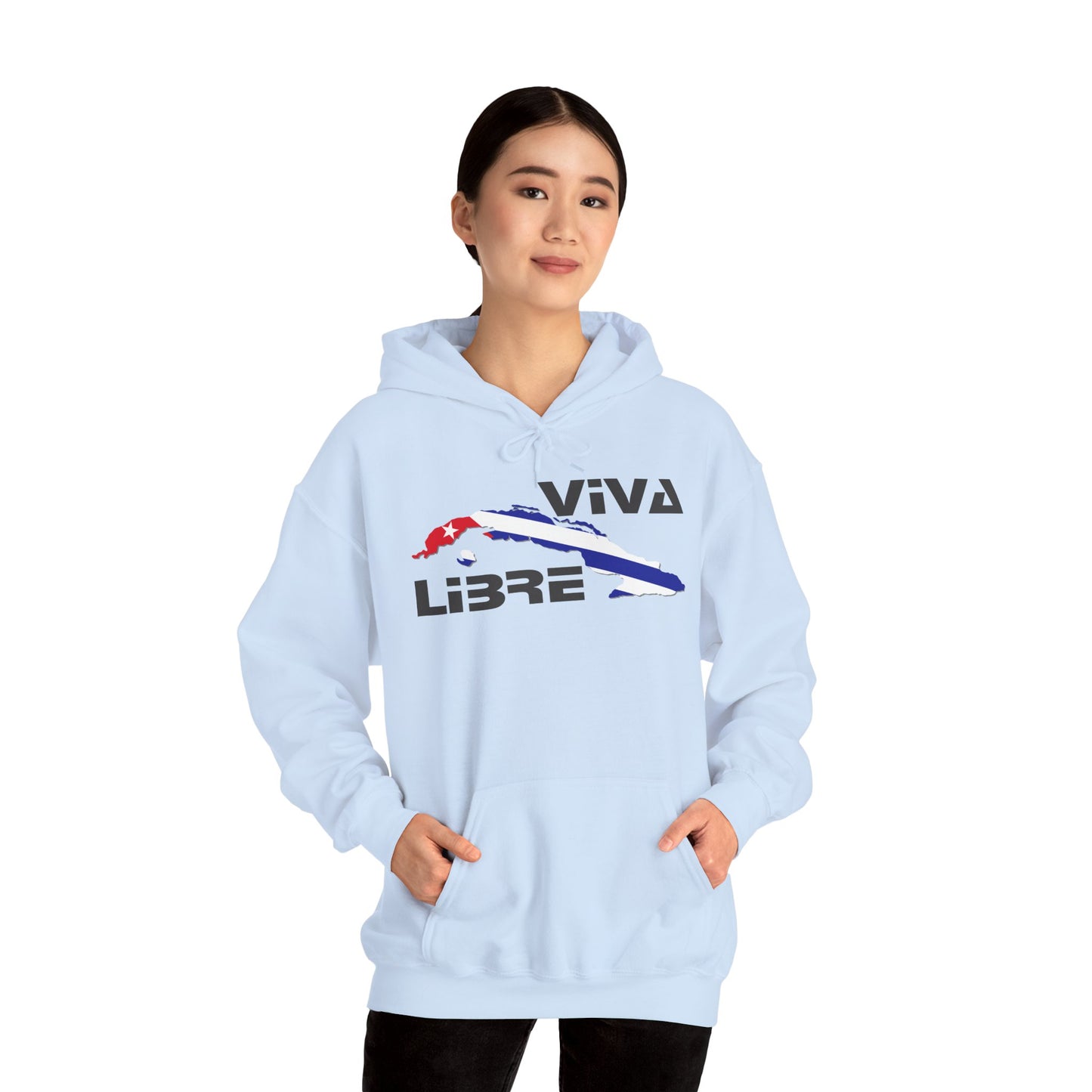 Viva Cuba Libre Patriótico Hoodie