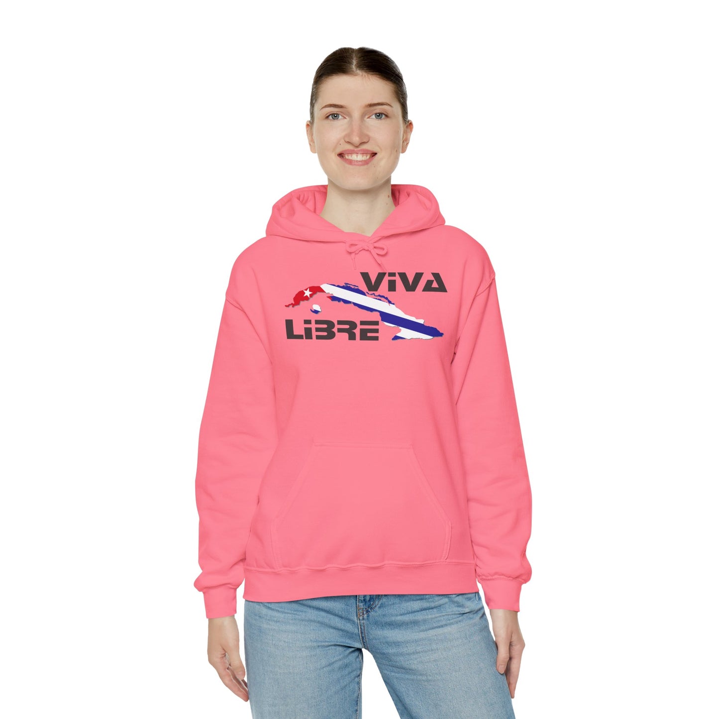 Viva Cuba Libre Patriótico Hoodie