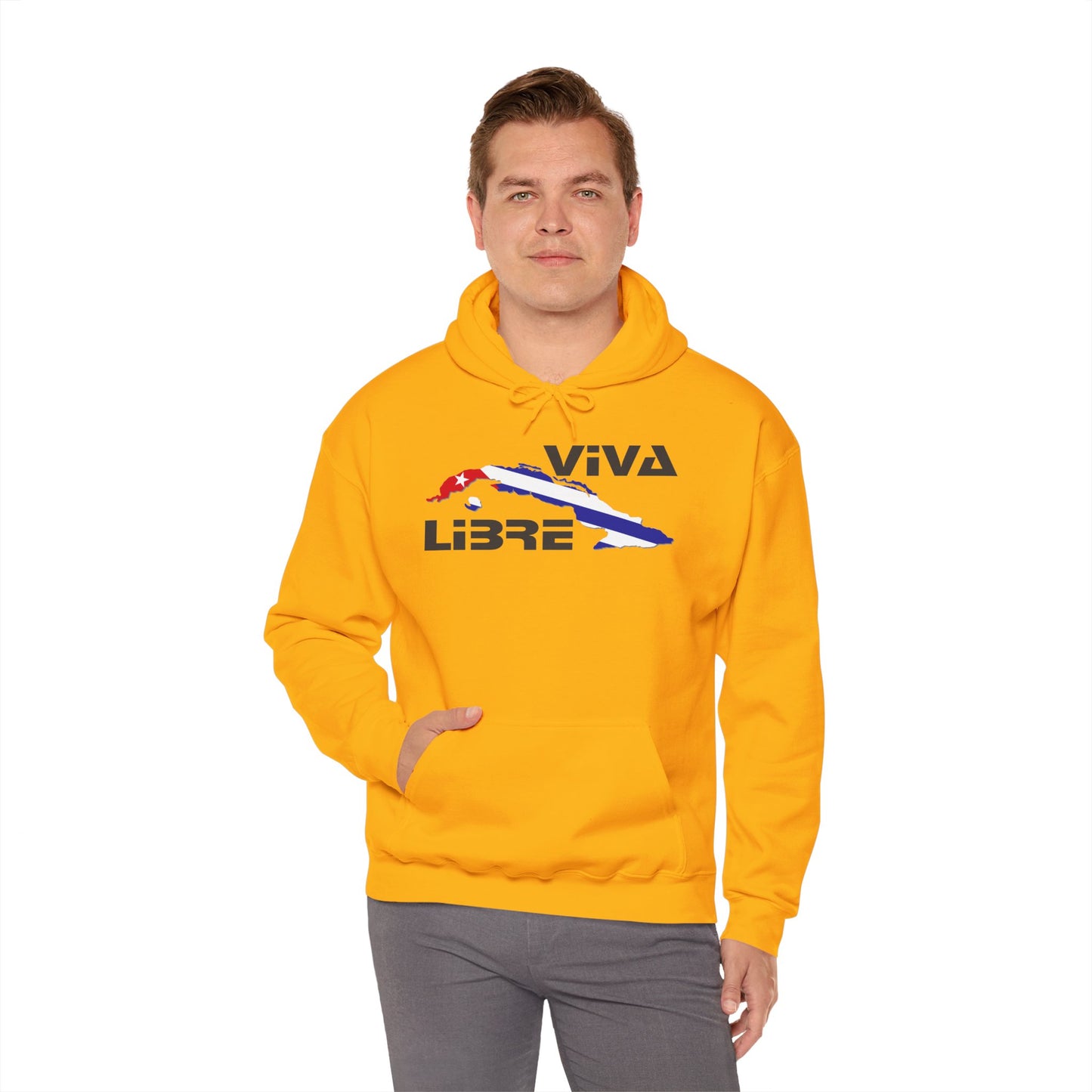 Viva Cuba Libre Patriótico Hoodie