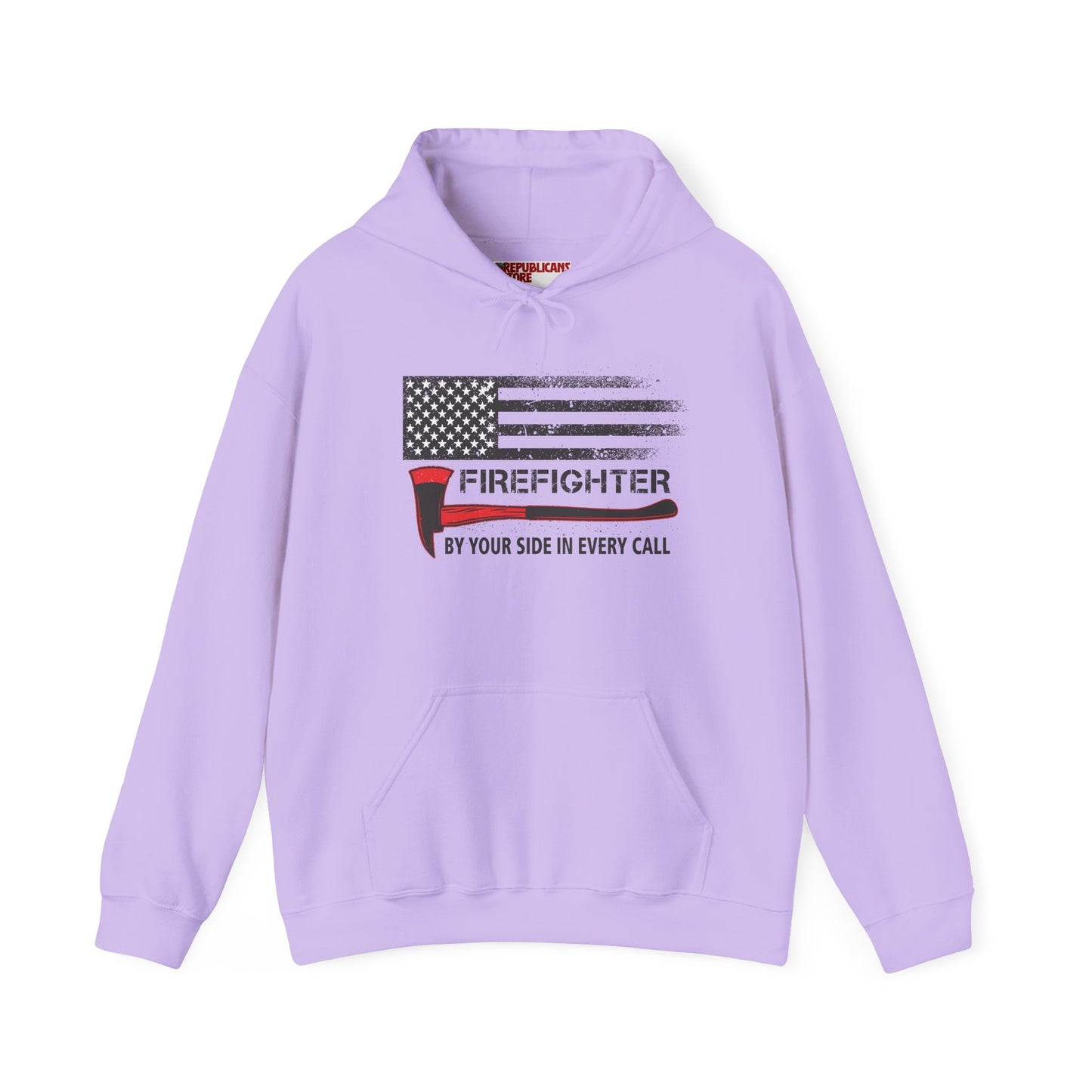 Firefighter Pride Hoodie – By Your Side in Every Call
