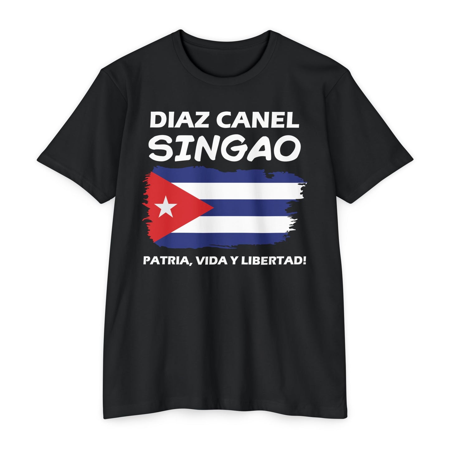 Díaz-Canel Singao Patriótica Camiseta