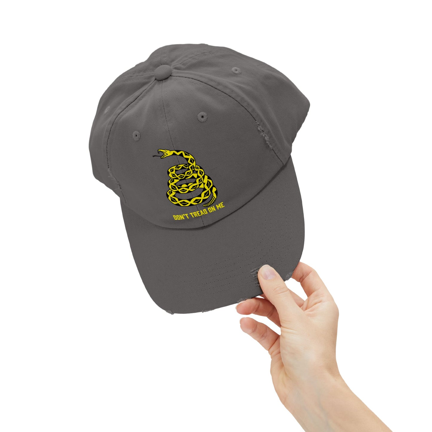Don't Tread on Me Patriotic Printed Hat
