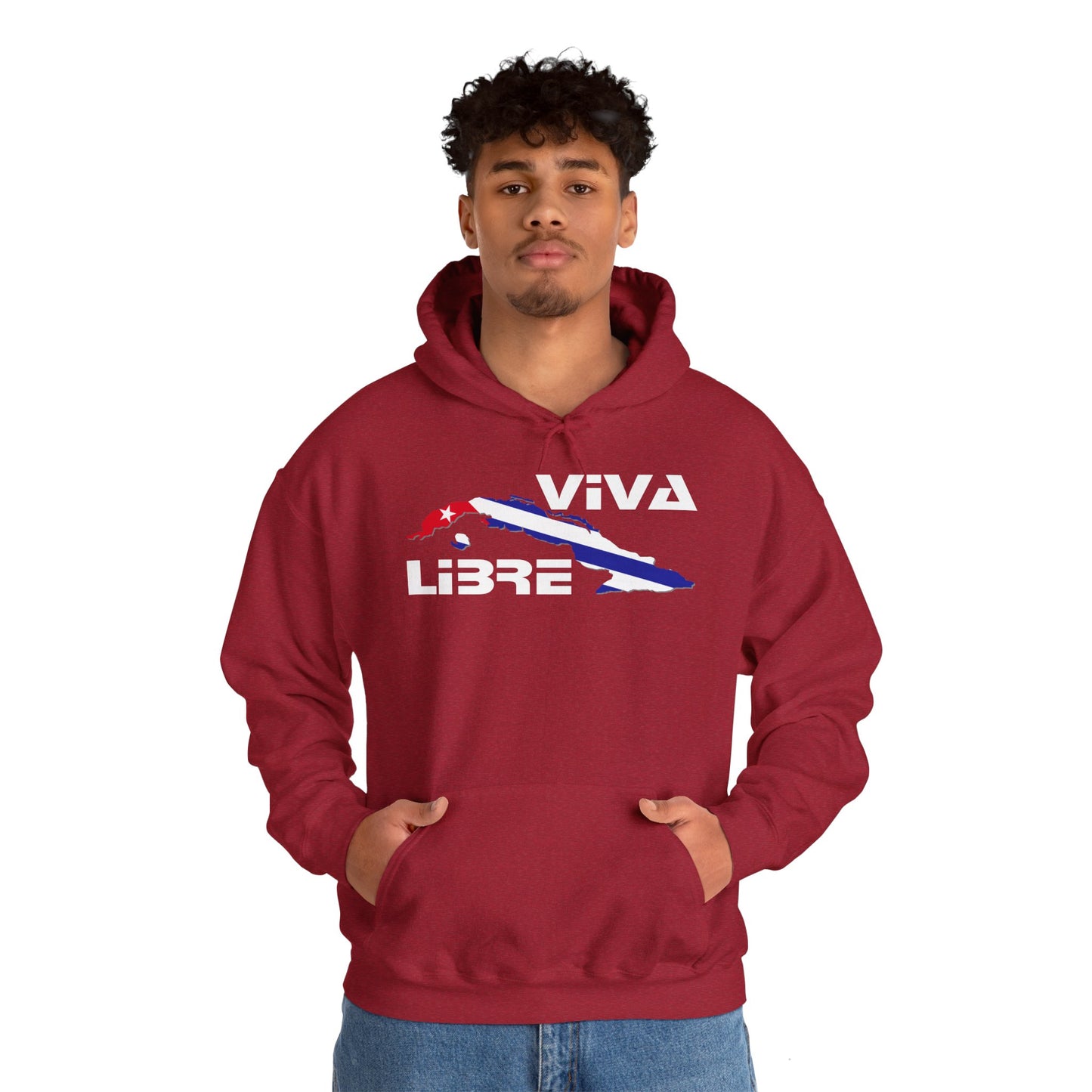 Viva Cuba Libre Patriótico Hoodie