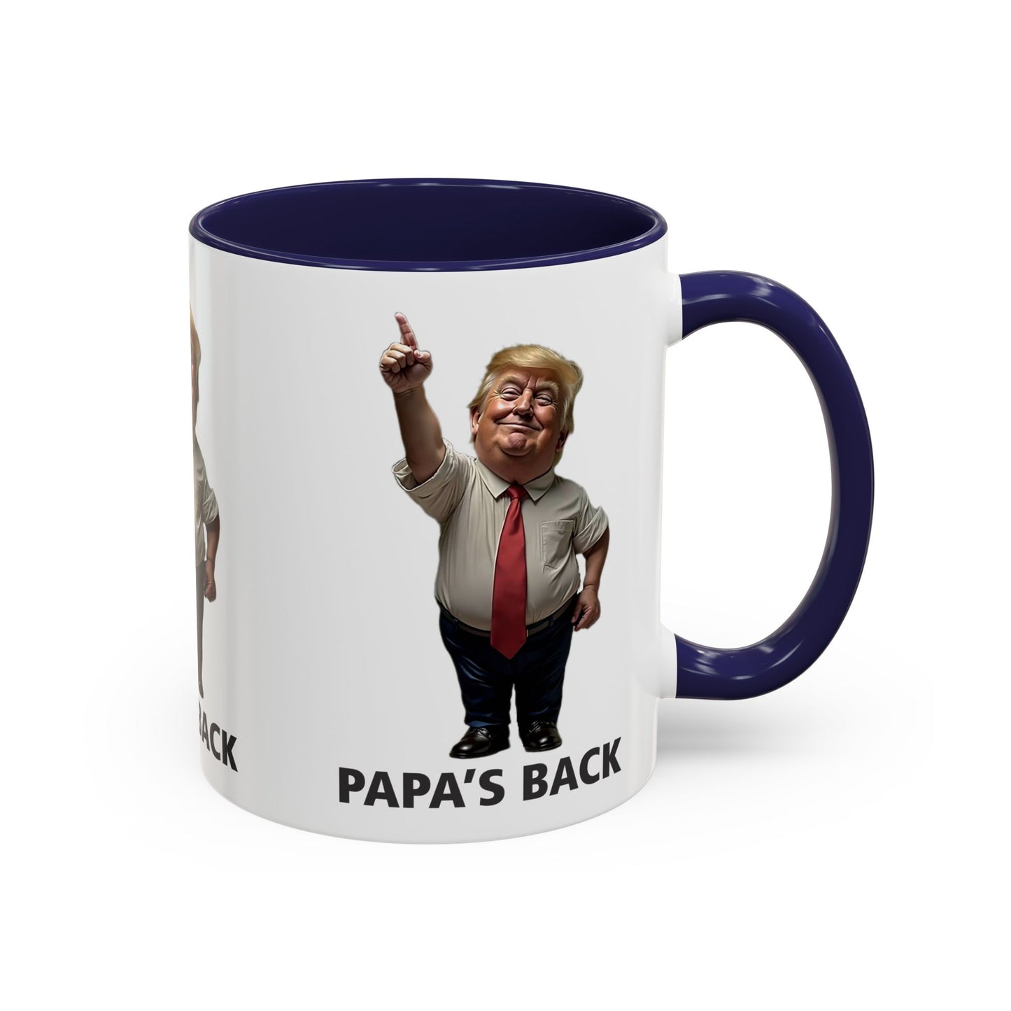 Papa's Back Patriotic Coffee Mug