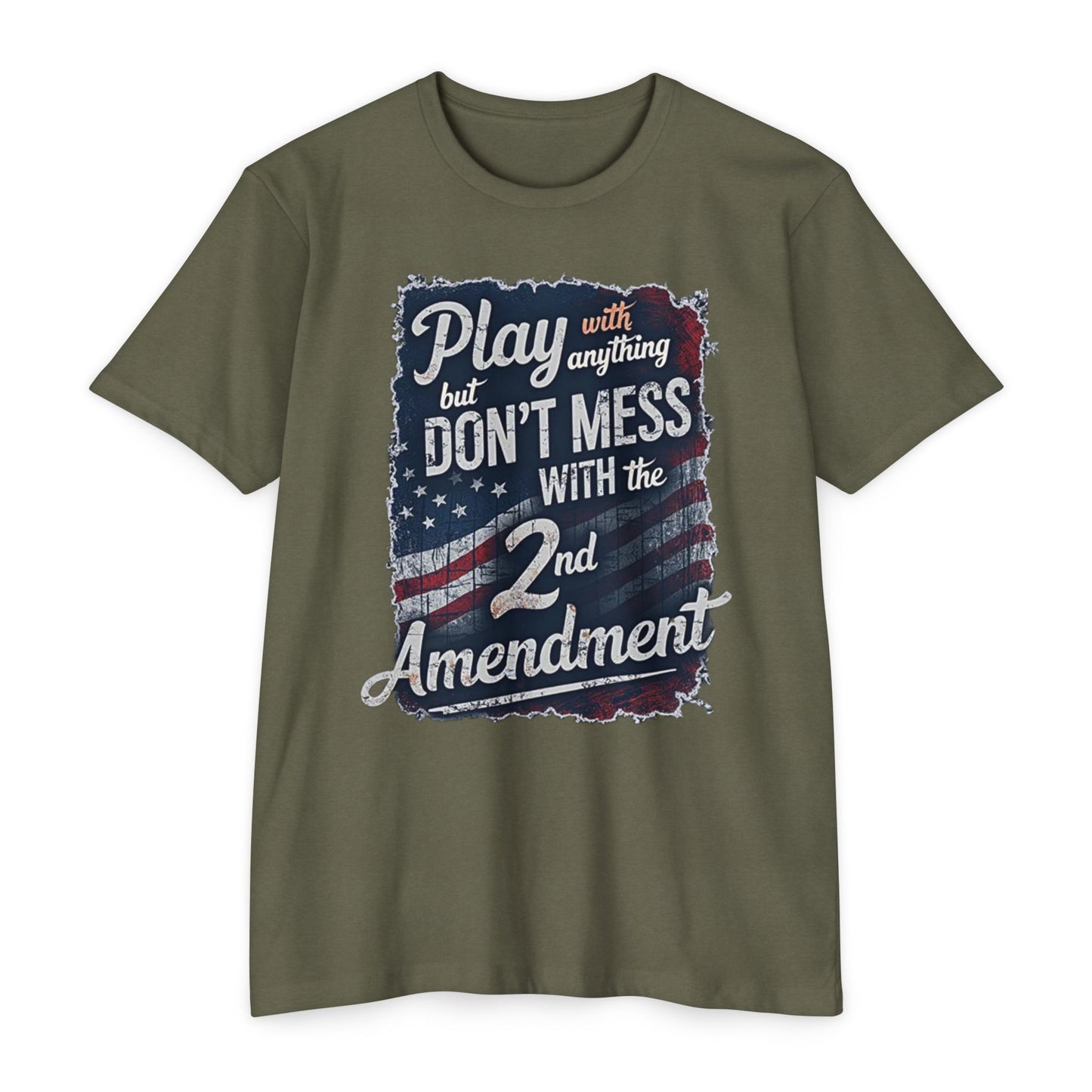 Don't Mess with the 2nd Amendment Patriotic T-Shirt