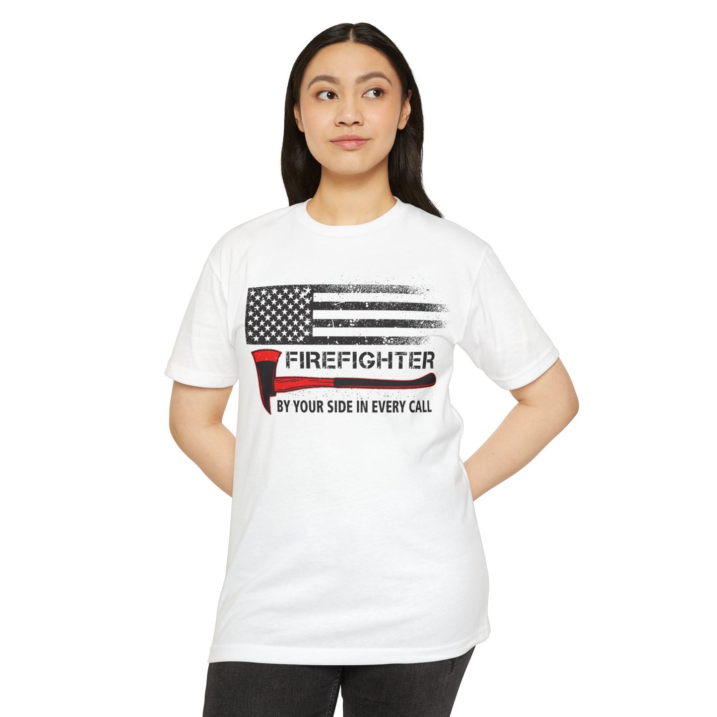 Firefighter Pride T-Shirt – By Your Side in Every Call