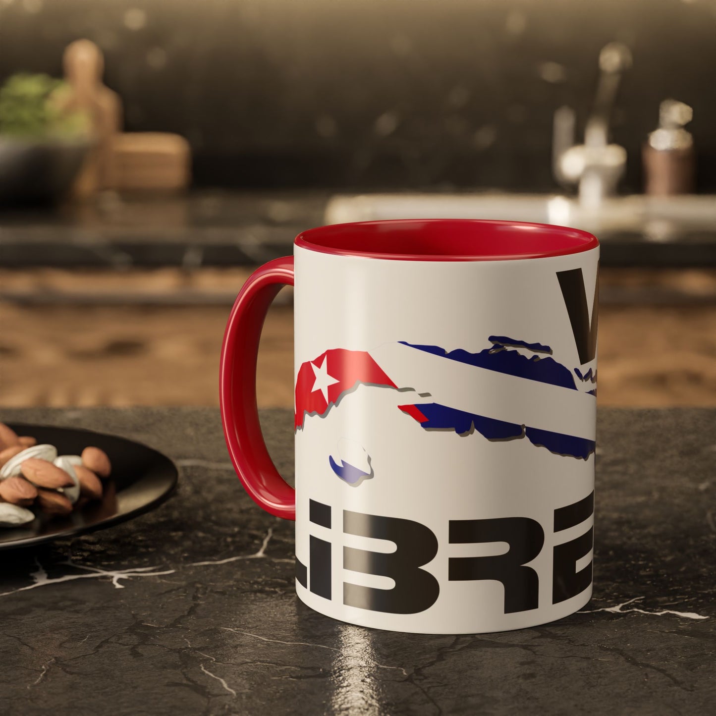 Viva Cuba Libre Patriótica Taza