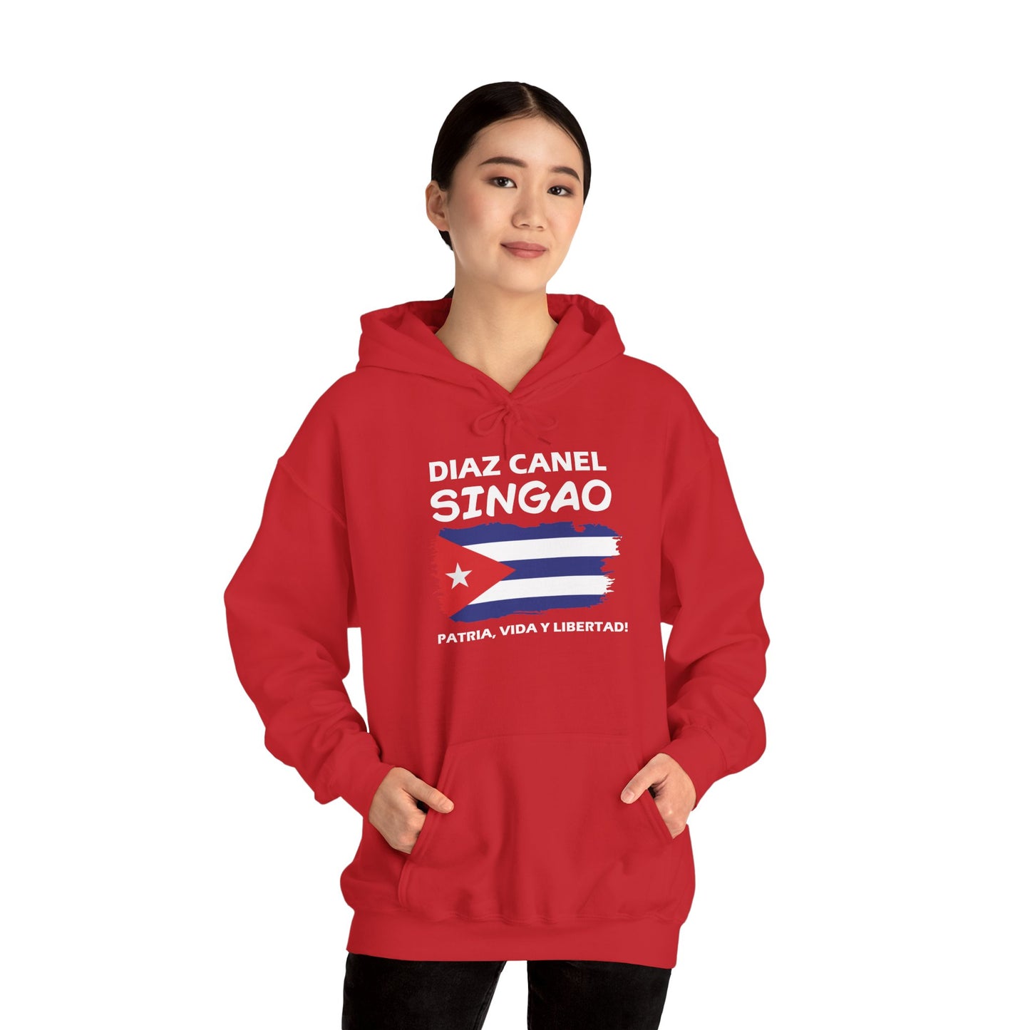 Díaz Canel Singao Patriótico Hoodie