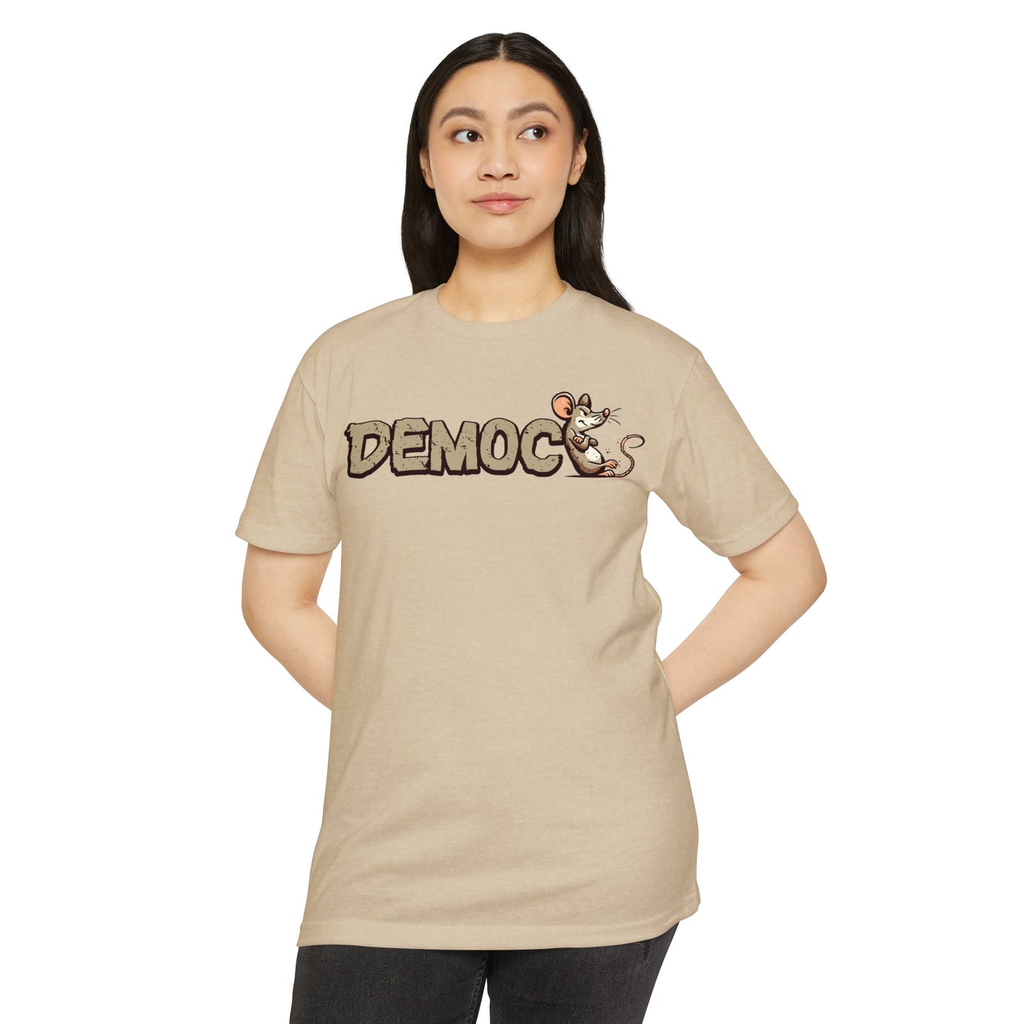 Democ-Rat Funny Political T-Shirt