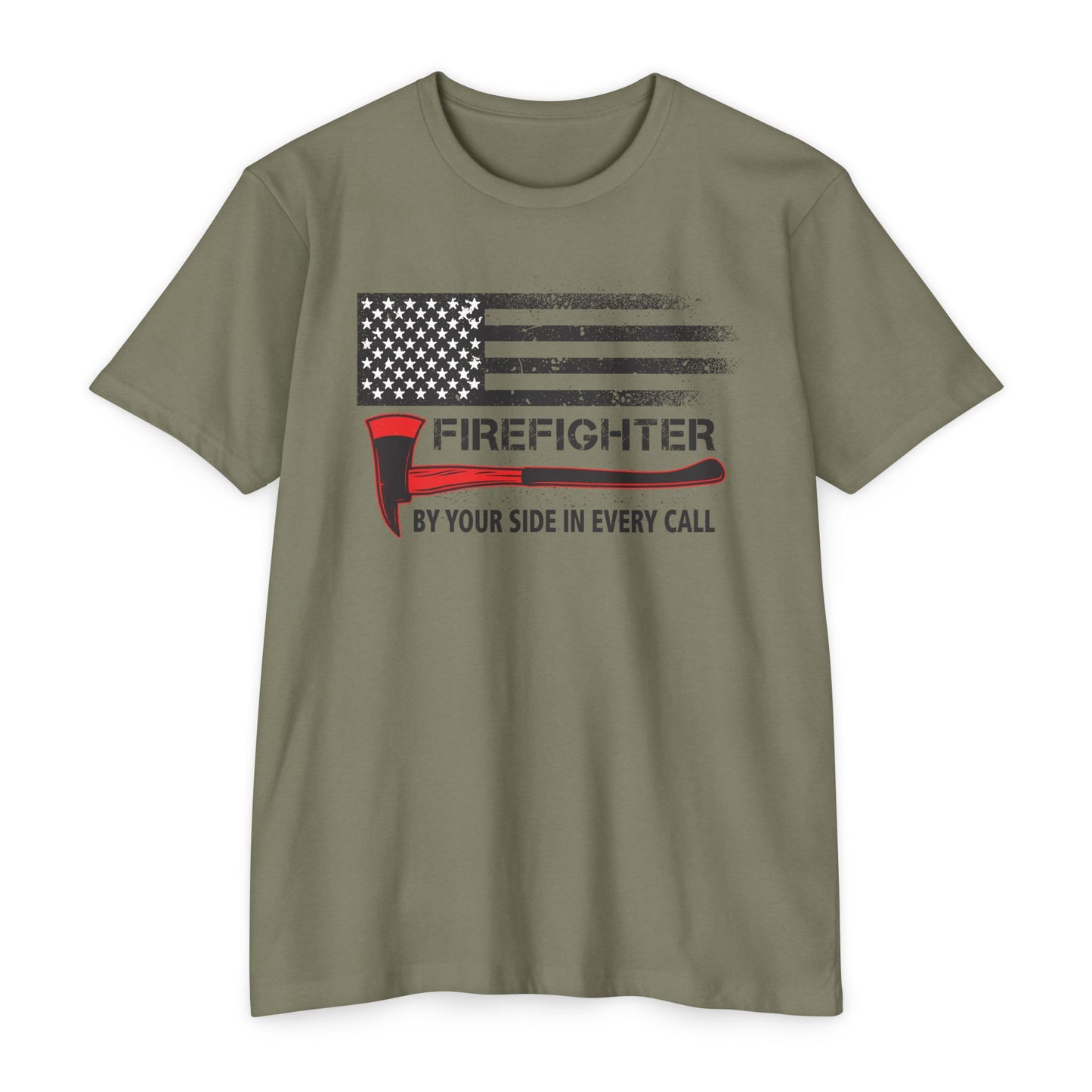 Firefighter Pride T-Shirt – By Your Side in Every Call