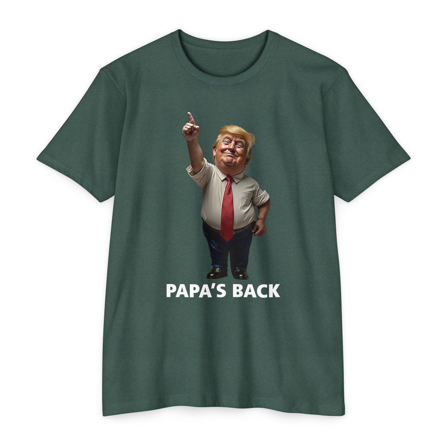Papa's Back Patriotic T-Shirt
