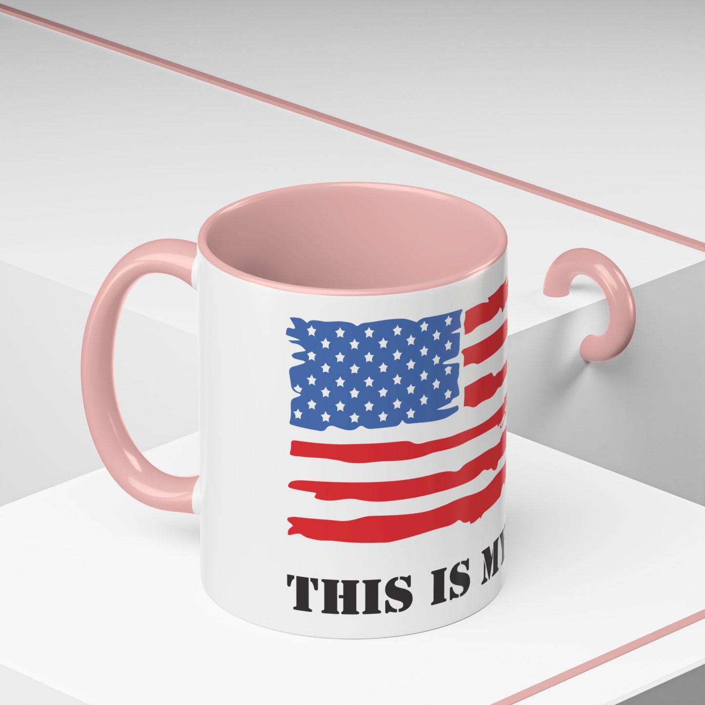 This Is My House Patriotic Coffee Mug