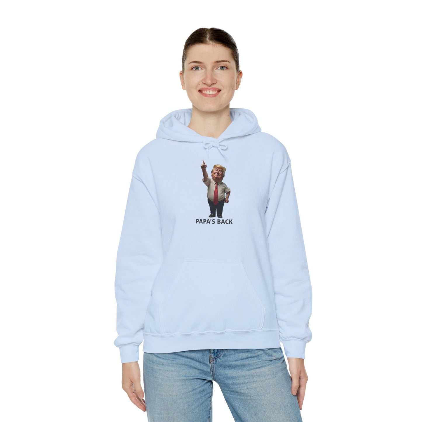 Papa's Back Patriotic Hoodie