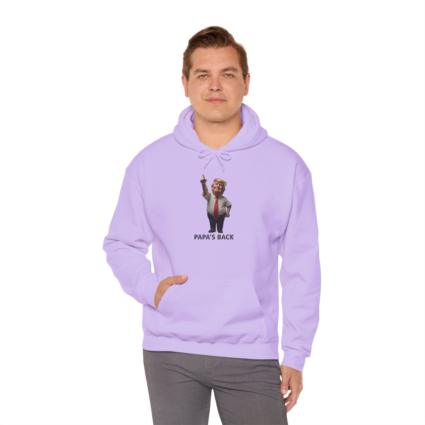 Papa's Back Patriotic Hoodie