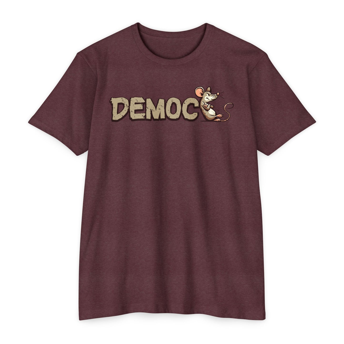Democ-Rat Funny Political T-Shirt
